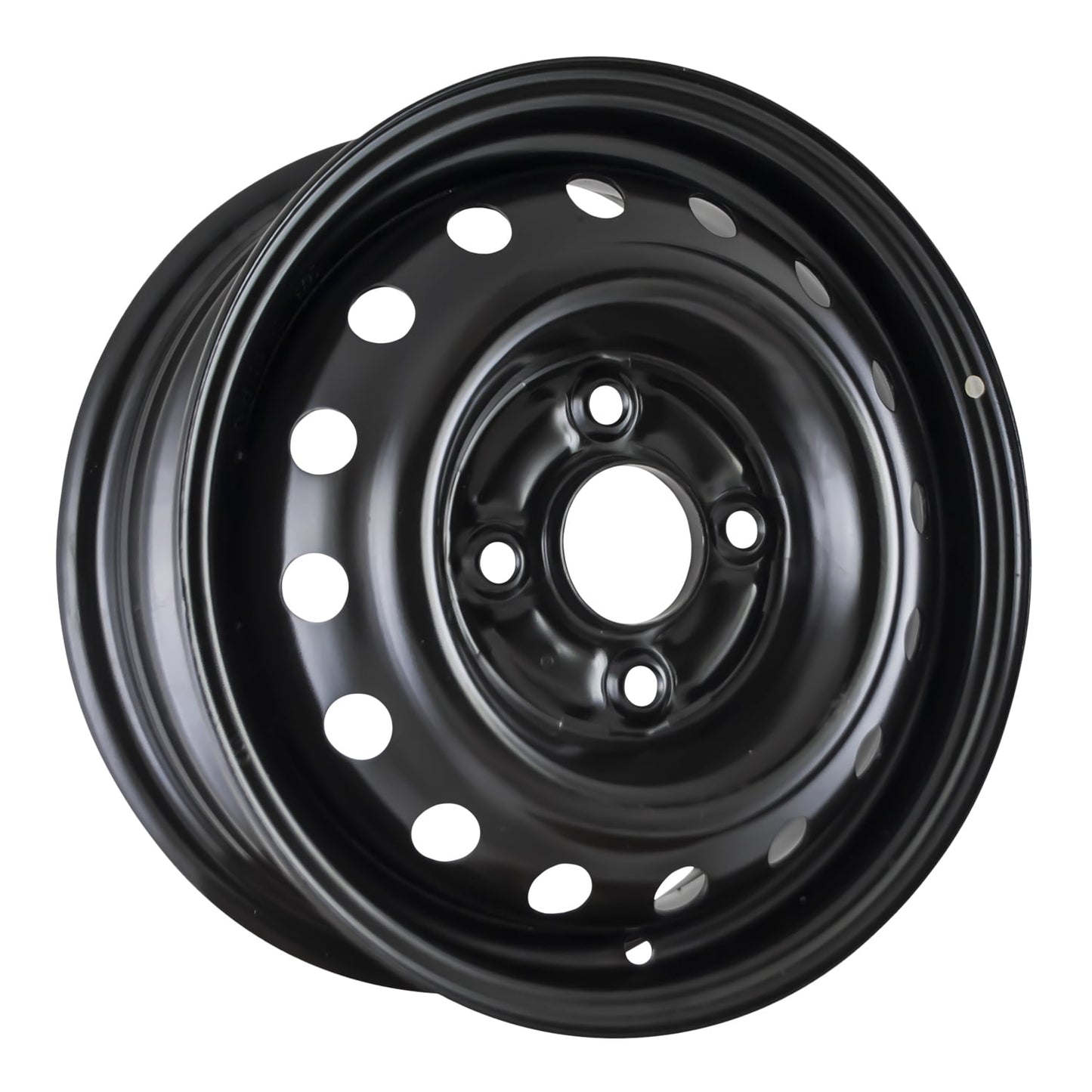 Remanufactured Painted Black Steel Wheel 14 x 5 42700SV1A11 fits 1990-1997 Honda Accord