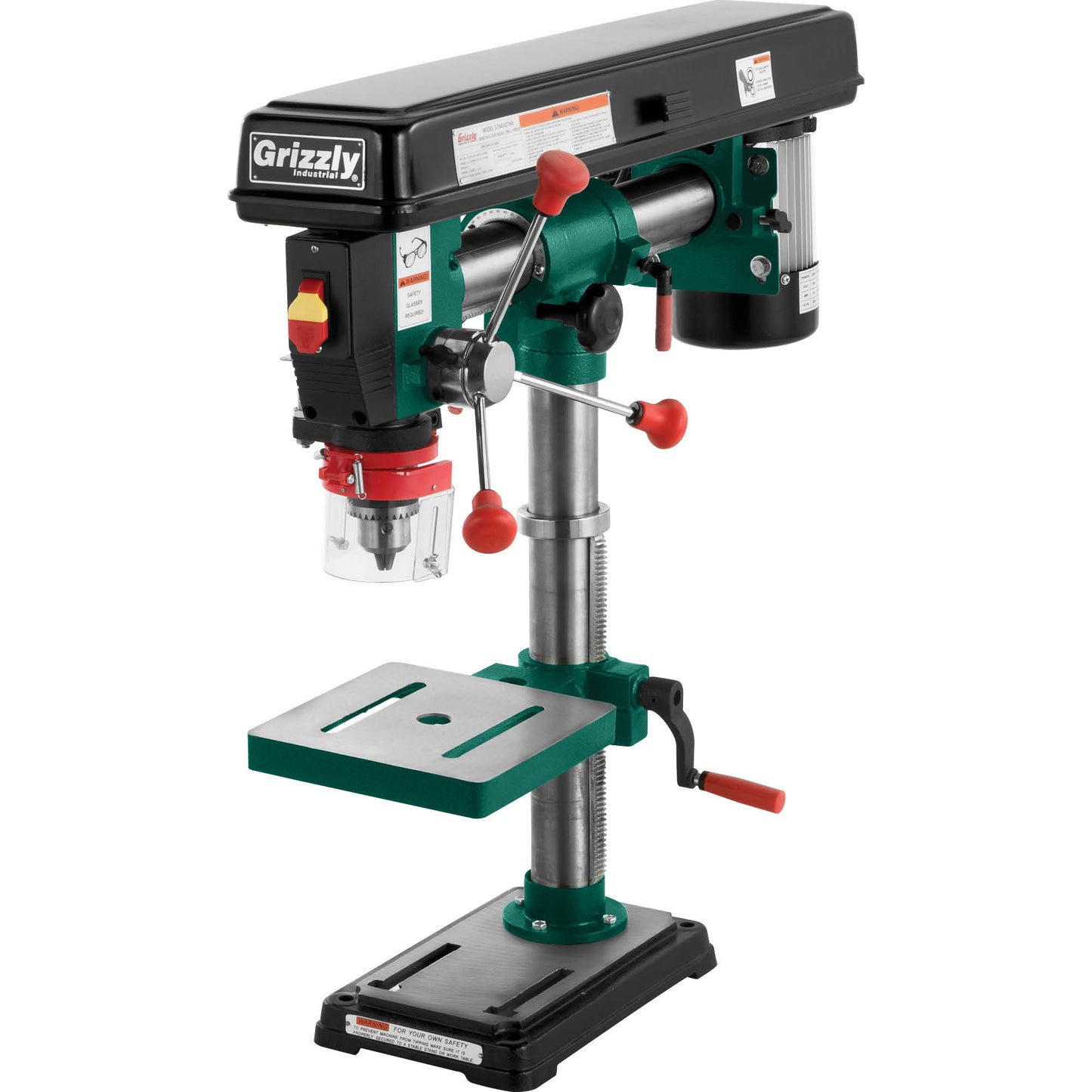 Grizzly Drill Press 4.7-Amp 5-Speed Bench Drill Press G7945