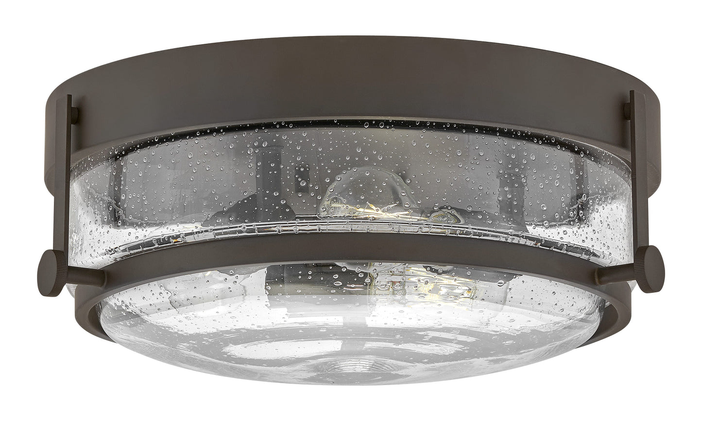 Hinkley Harper 3 -Light 15.75-in Oil rubbed Bronze Flush Mount Light 6588885