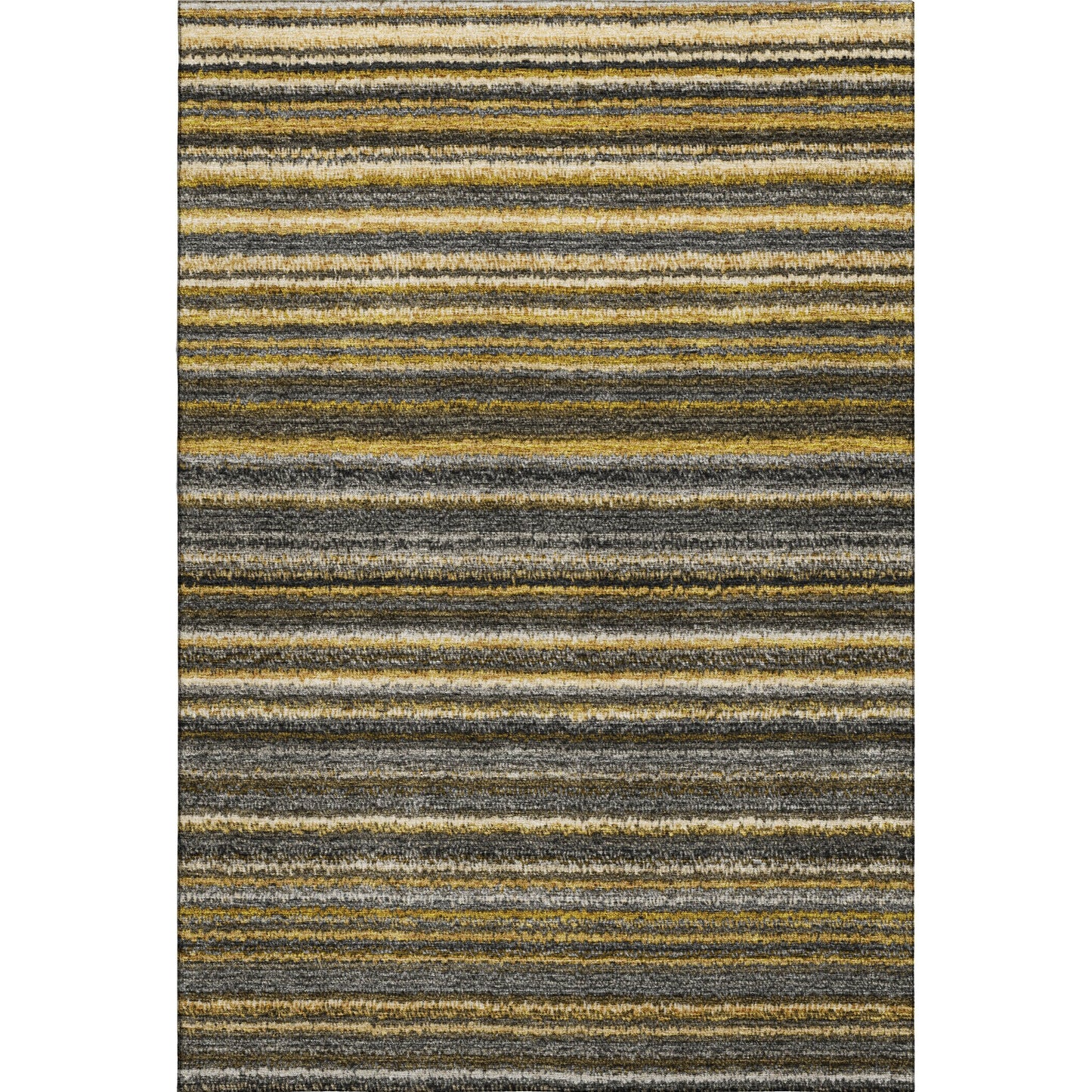 Addison Rugs Mayfield AMF598GO 9 x 12 (ft) Loomed Gold Rectangular Indoor Geometric Machine washable Pet Friendly Area rug