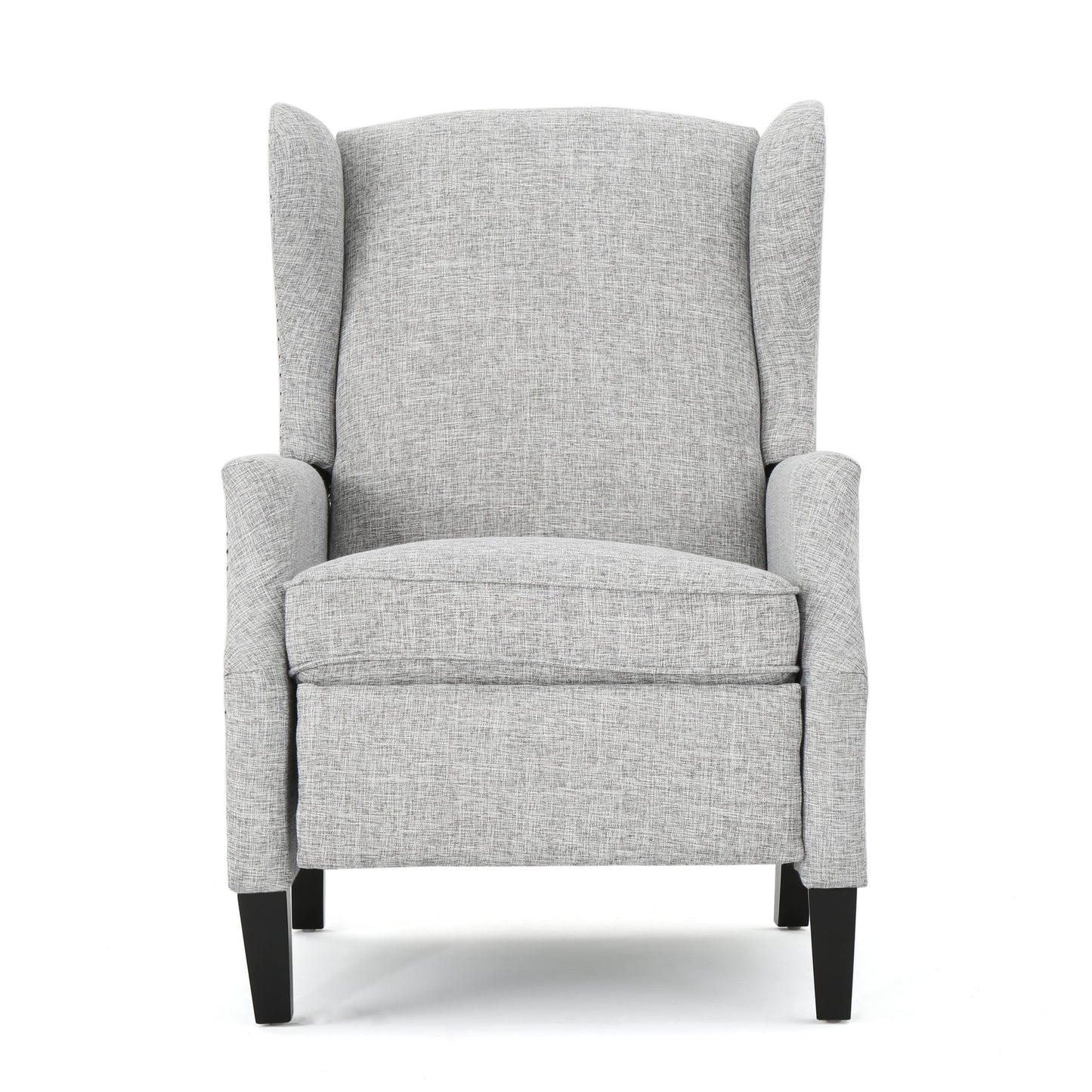Best Selling Home Decor Light Gray Polyester Upholstered Recliner