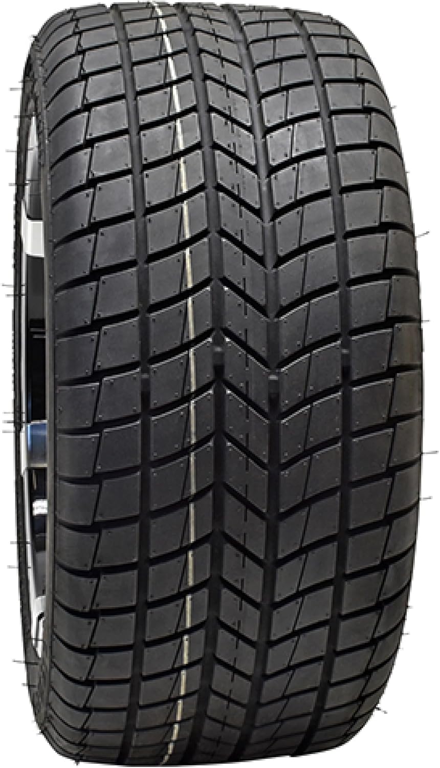 Red Hawk TIR-349 Tire - 205/35R12 Steel Belted Radial DOT, 4 Ply Golf Carts