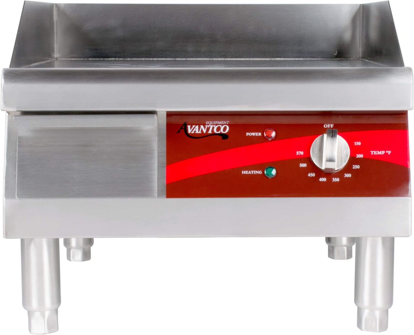 TableTop King EG16N 16" Electric Countertop Griddle - 120V, 1750W