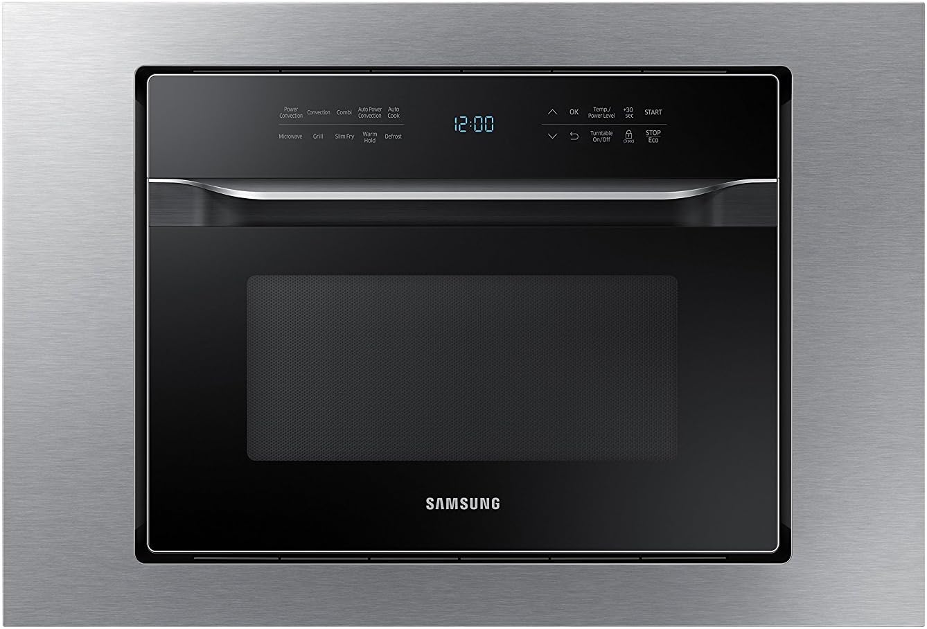 SAMSUNG 30" Microwave Trim Kit for 1.2 Cu. Ft. Counter Top Convection Microwave (MC12J8035CT) for Seamless Built-In Look, MA-TK3080CT, Stainless Steel
