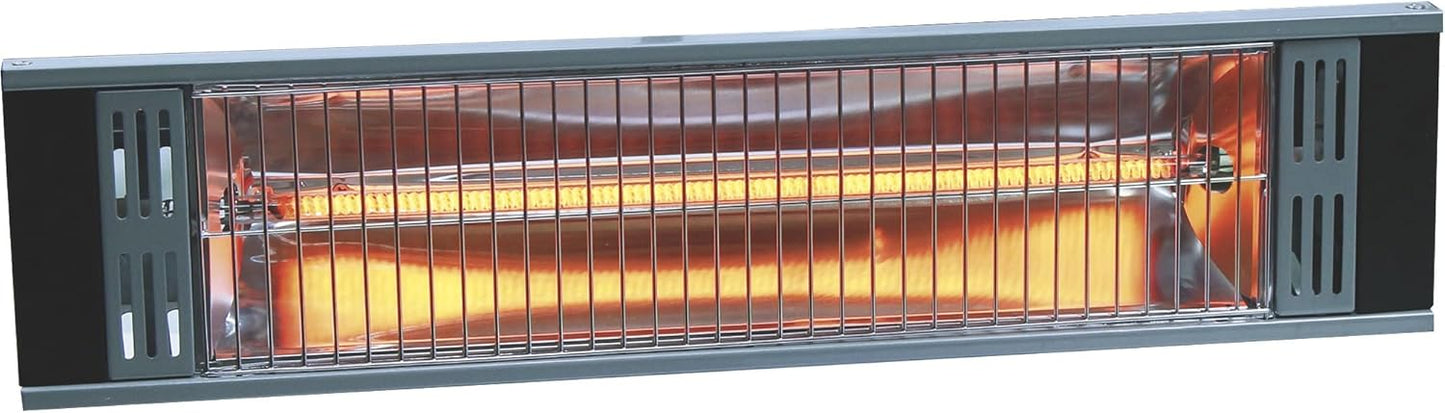 Heat Storm Tradesman 1,500-Watt Electric Outdoor Infrared Quartz Portable Space Heater with Wall/Ceiling Mount HS-1500-OTR