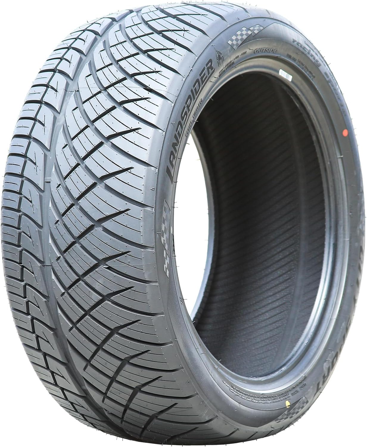 Landspider City Sport Truck/SUV All-Season Performance Radial Tire-255/55R18 255/55/18 255/55-18 109V Load Range XL 4-Ply BSW Black Side Wall UTQG 240AA