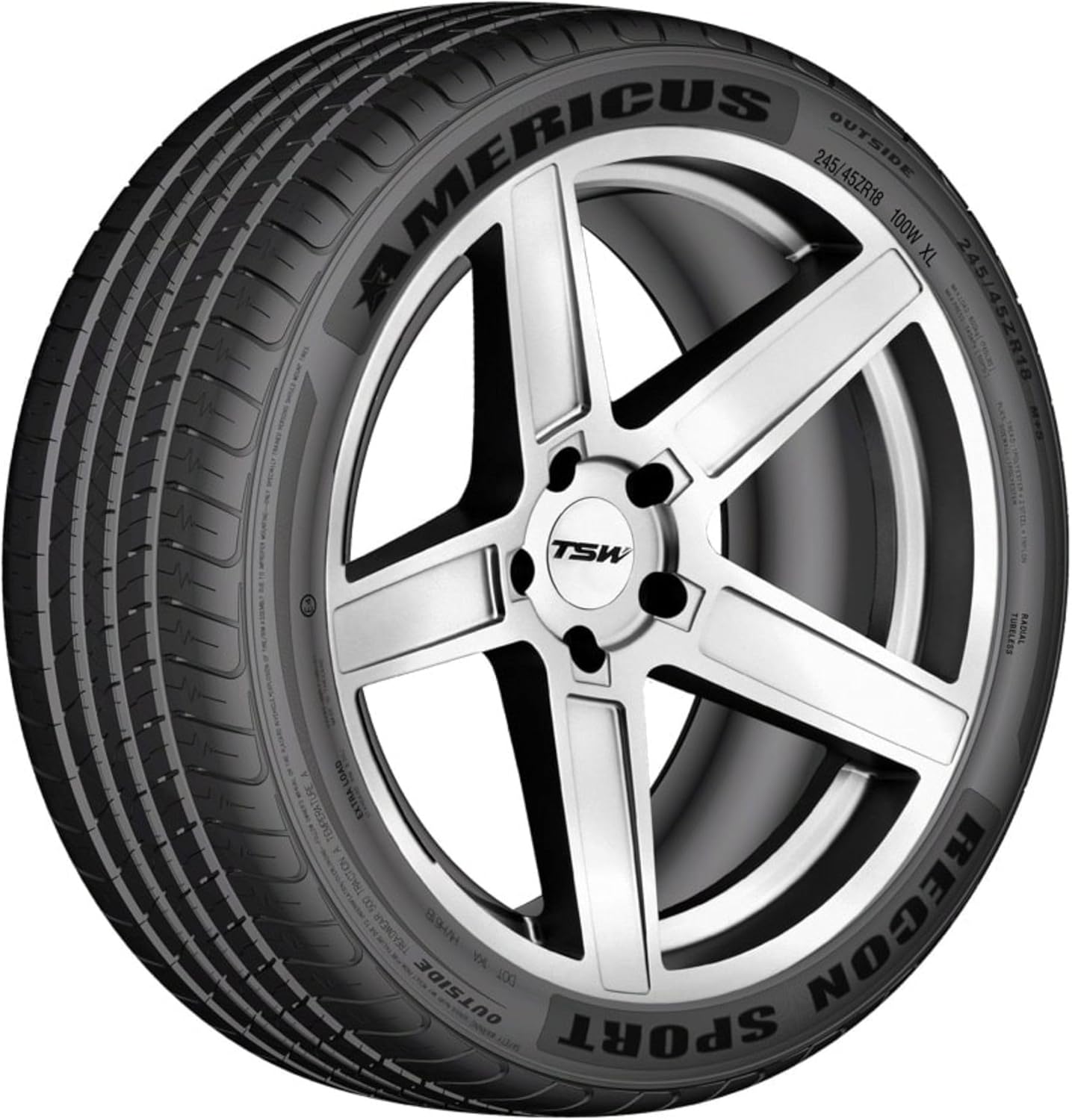 Americus Recon Sport UHP 245/45ZR20 103W XL Passenger Tire