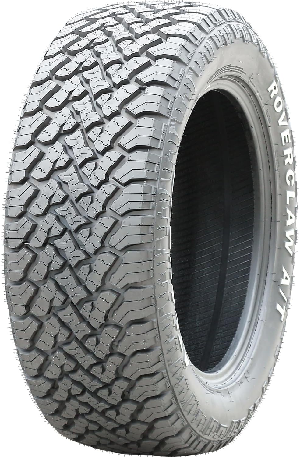Roverclaw A/T All-Terrain Off-Road Light Truck Radial Tire-LT265/75R16 265/75/16 265/75-16 123/120S Load Range E LRE 10-Ply OWL Outlined White Letters