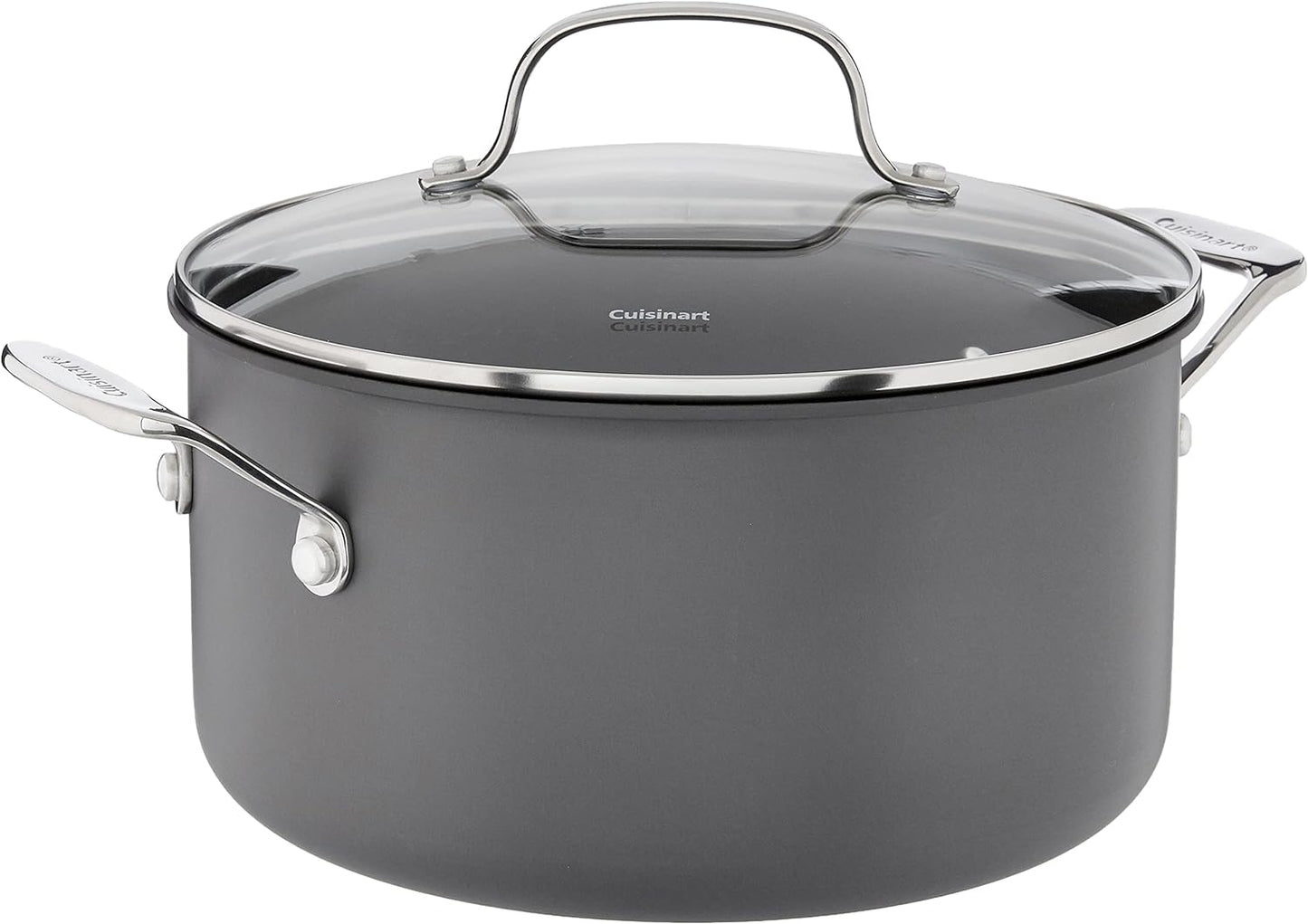 Cuisinart 644-24 Chef's Classic 6-Quart Nonstick-Hard-Anodized, Stockpot w/Cover