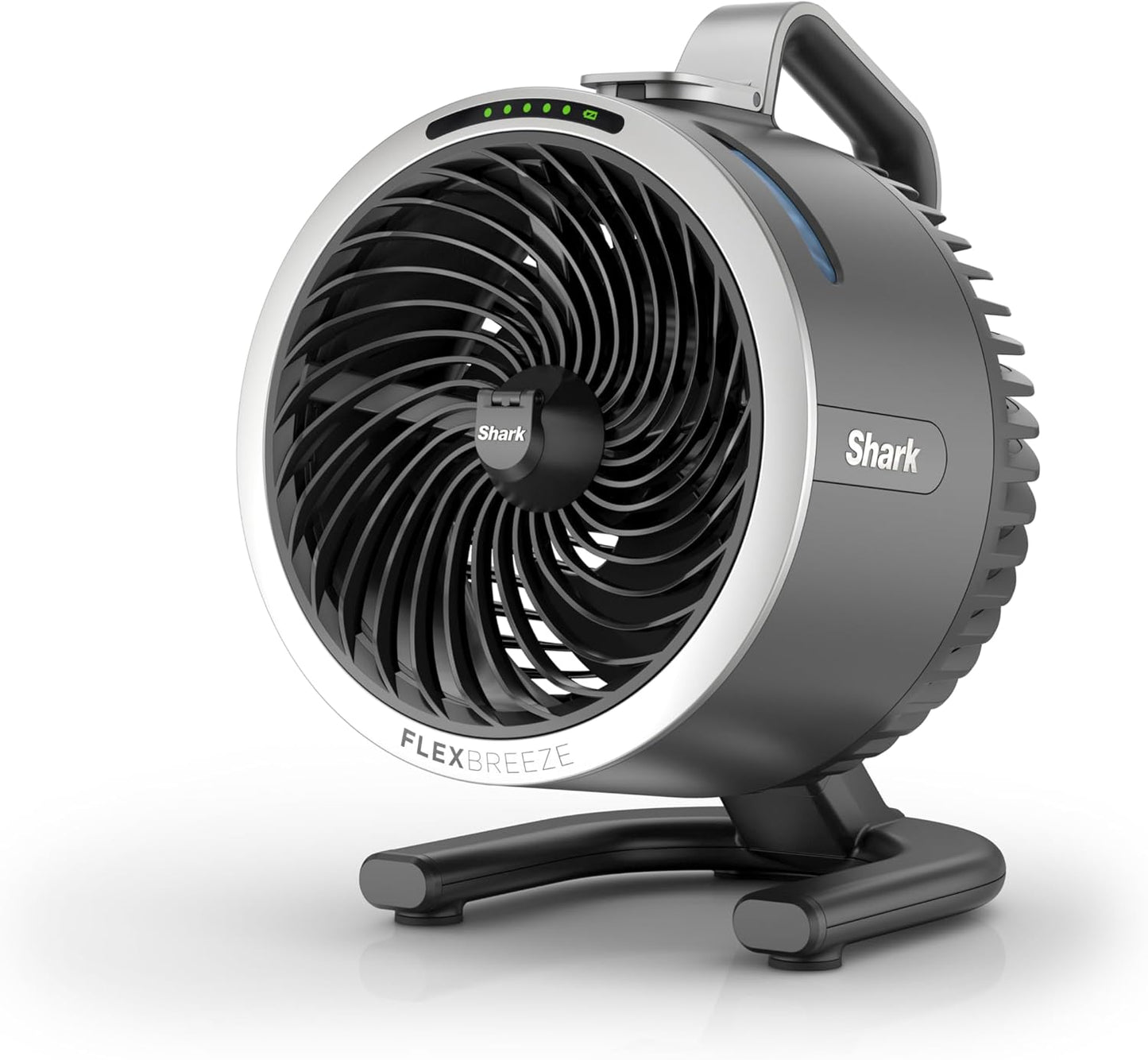 Shark FlexBreeze HydroGo Fan\u2014Ultra-powerful portable fan with indoor + outdoor mist. Corded & cordless, 5 speeds, evaporative misting, Grey, FA052