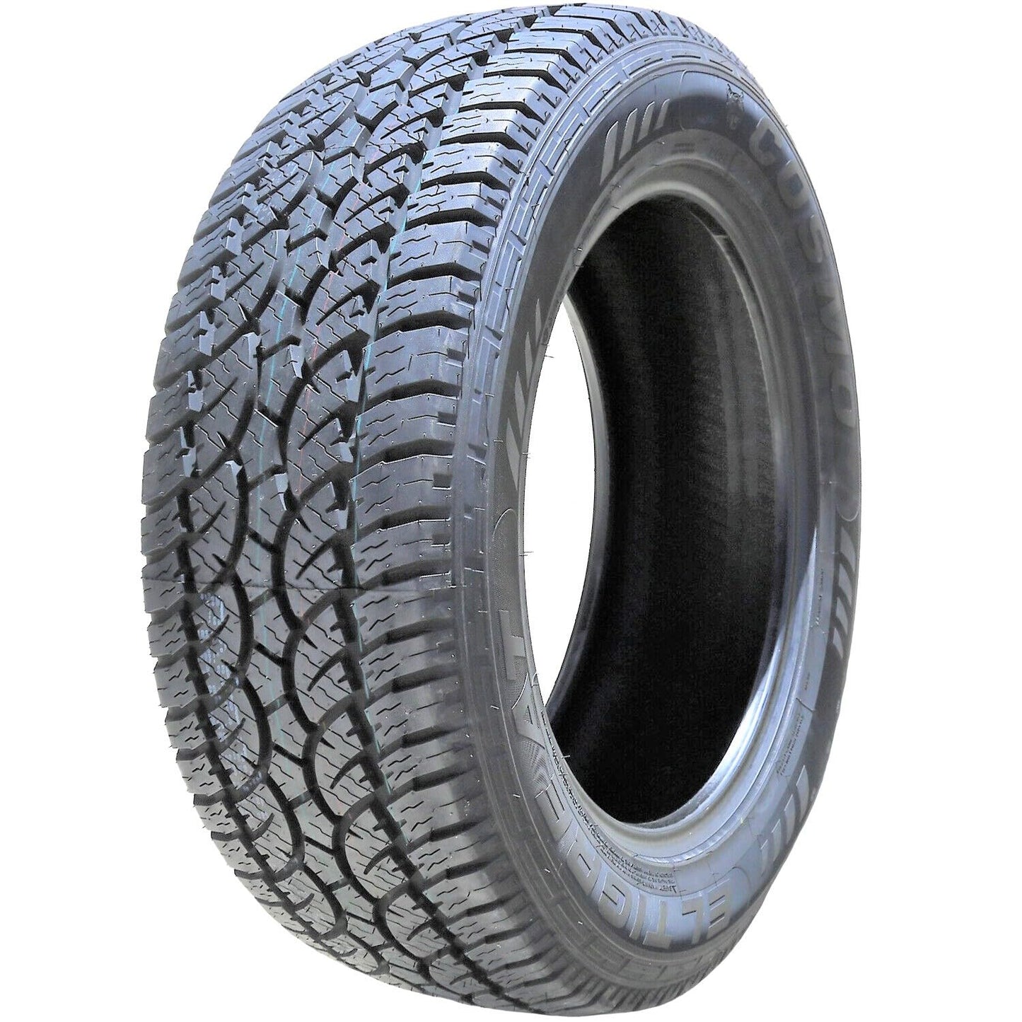 El Tigre AT A/T Truck/SUV All-Terrain Off-Road Radial Tire-265/70R17 265/70/17 265/70-17 115T Load Range SL 4-Ply BSW Black Side Wall