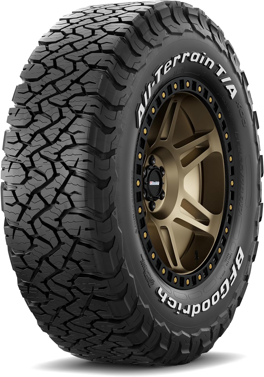 BFGoodrich All-Terrain T/A KO3 Car Tire for Light Trucks, SUVs, and Crossovers, LT215/75R15/C 100/97S