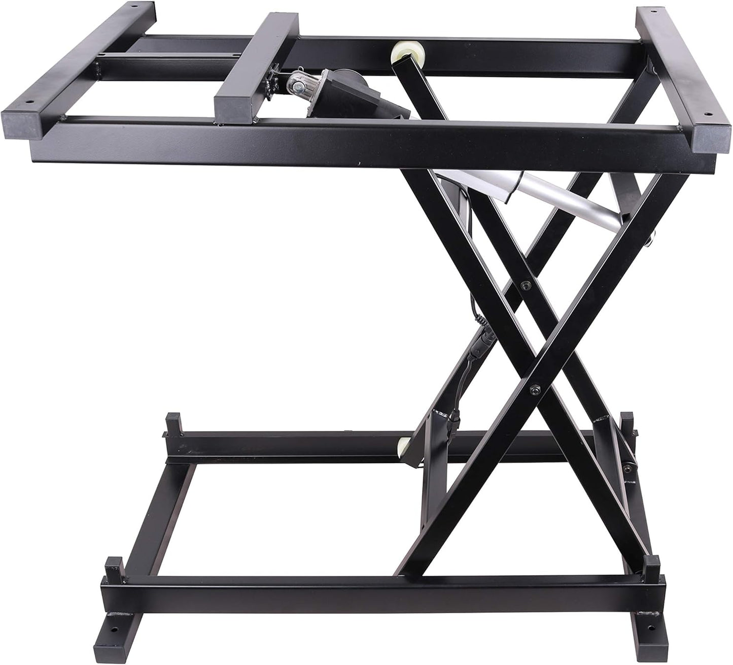 30'' Electric Remote Control Dining Table Coffee Table Lift,Black,110V-240V,Working Platform Computer Desk Electronic Scissor Lift,Adjustable Lift,Adjustable Height Office Desk Lift