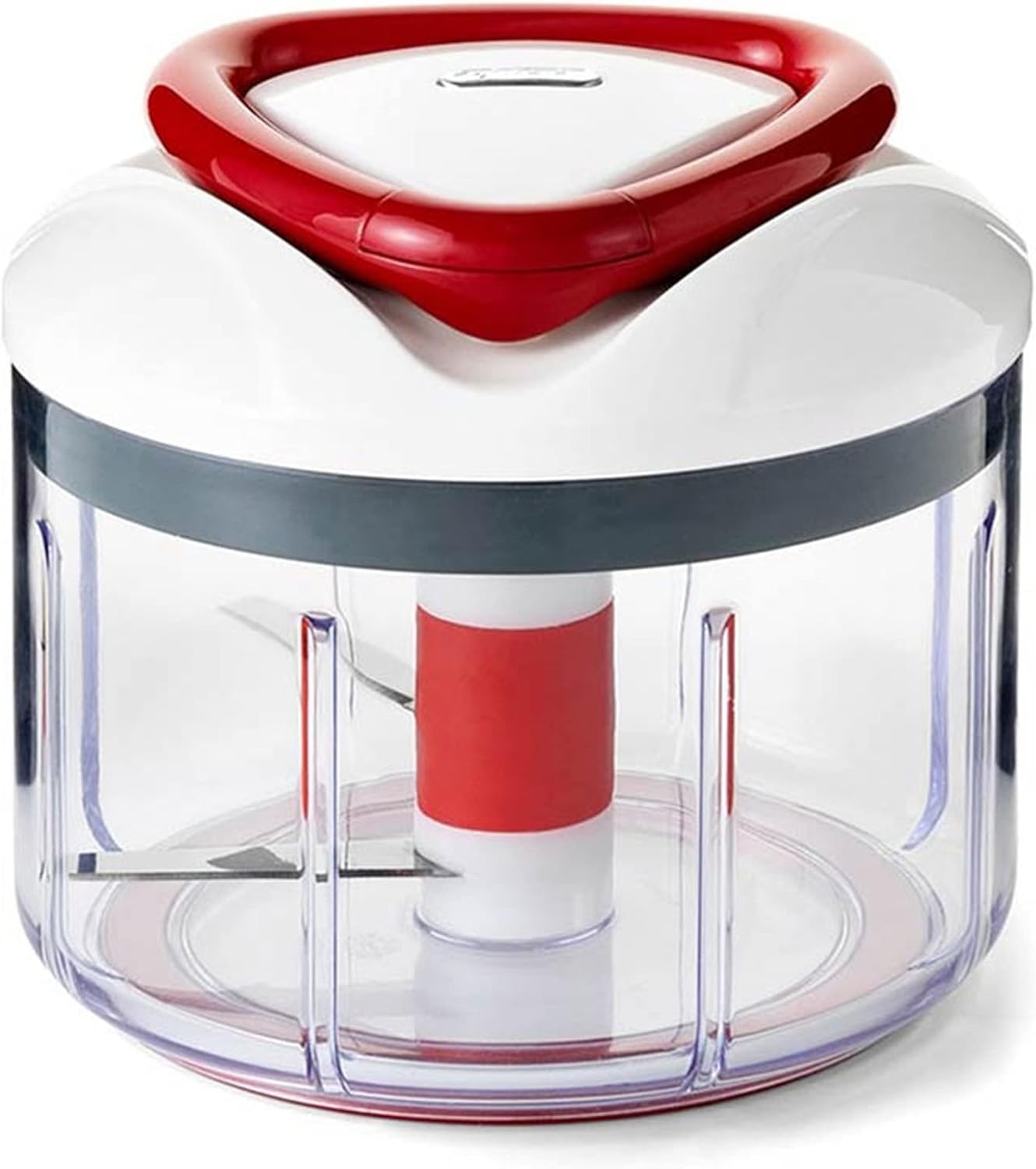 Zyliss Easy Pull Food Chopper and Manual Food Processor - Hand-Held Slicer & Dicer for Fruits & Vegetables - Easy Pull Manual Food Chopper - Cooking Gadgets & Kitchen Essentials