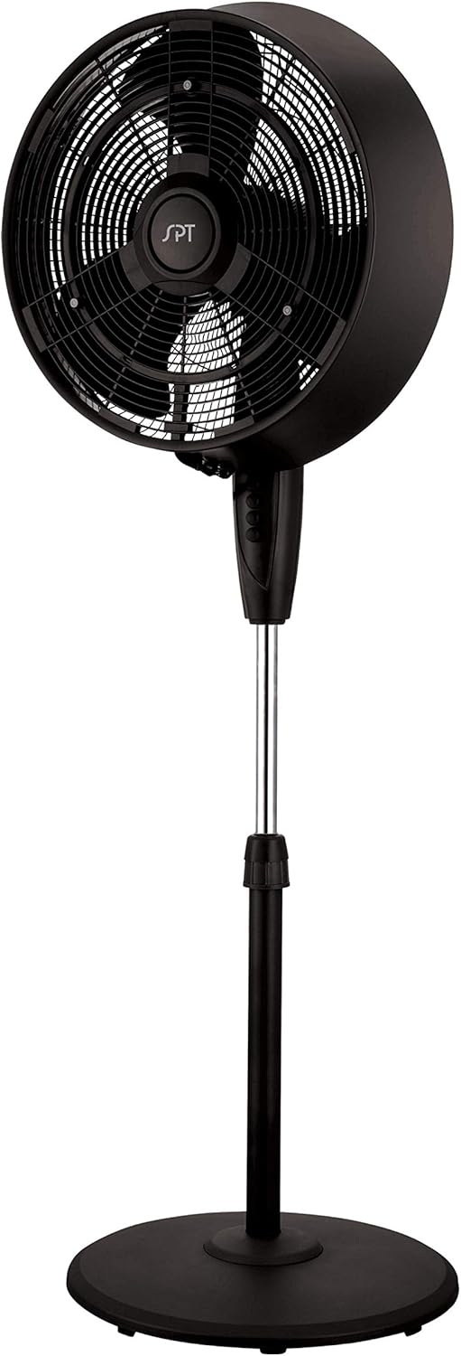 SPT SF-18M45B: 18″ Oscillating Misting Fan