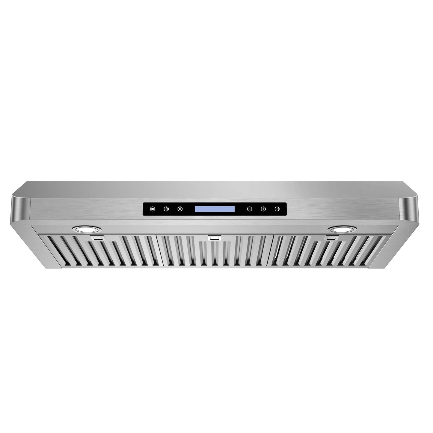 DIVAN 42IN 400CFM Under Cabinet Stainless Range Hood Kitchen Vent Hood with 4-Speed Touch Control