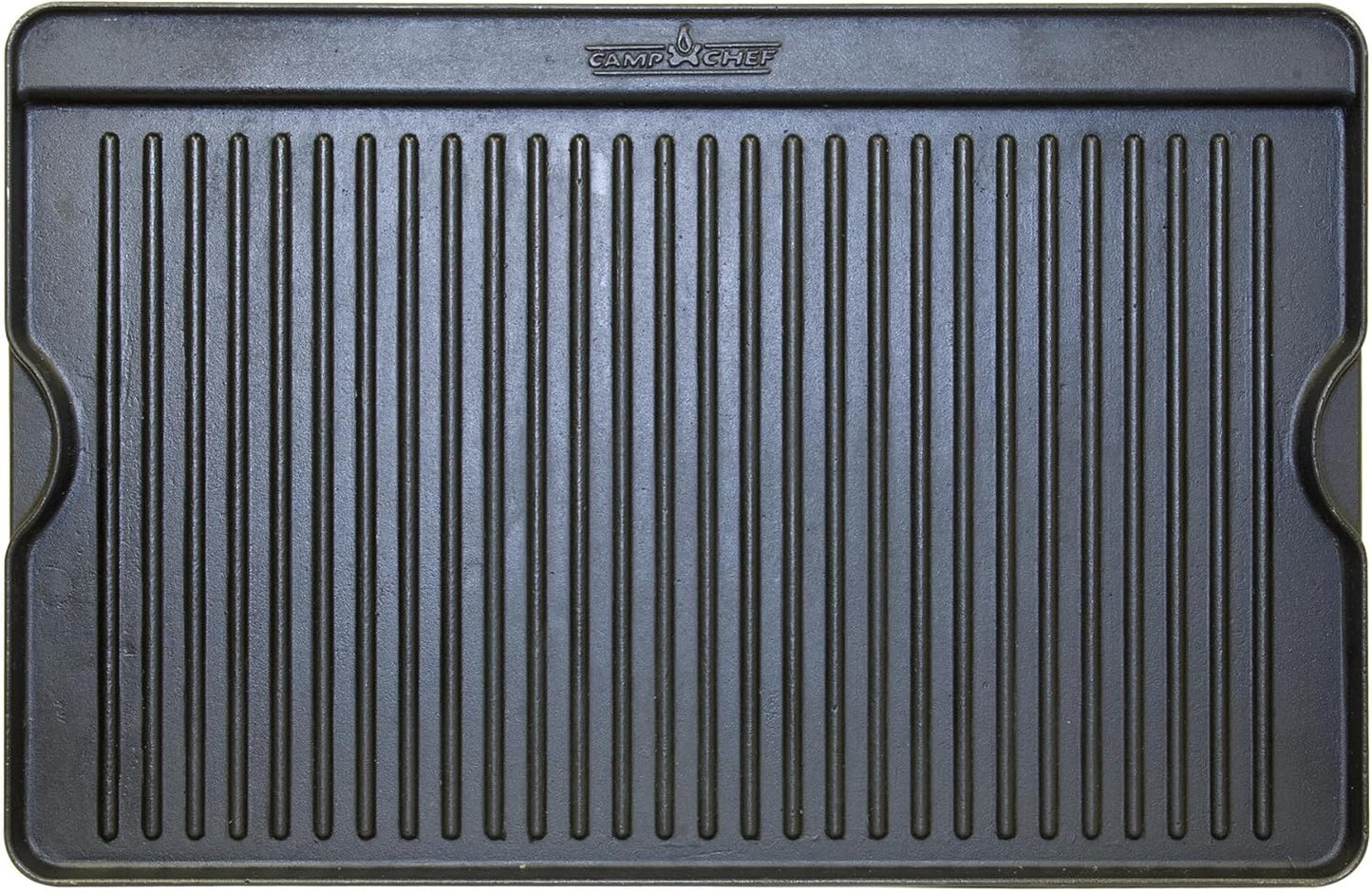 Camp Chef Reversible Pre-seasoned Cast Iron Griddle, Cooking Surface 16" x 24"