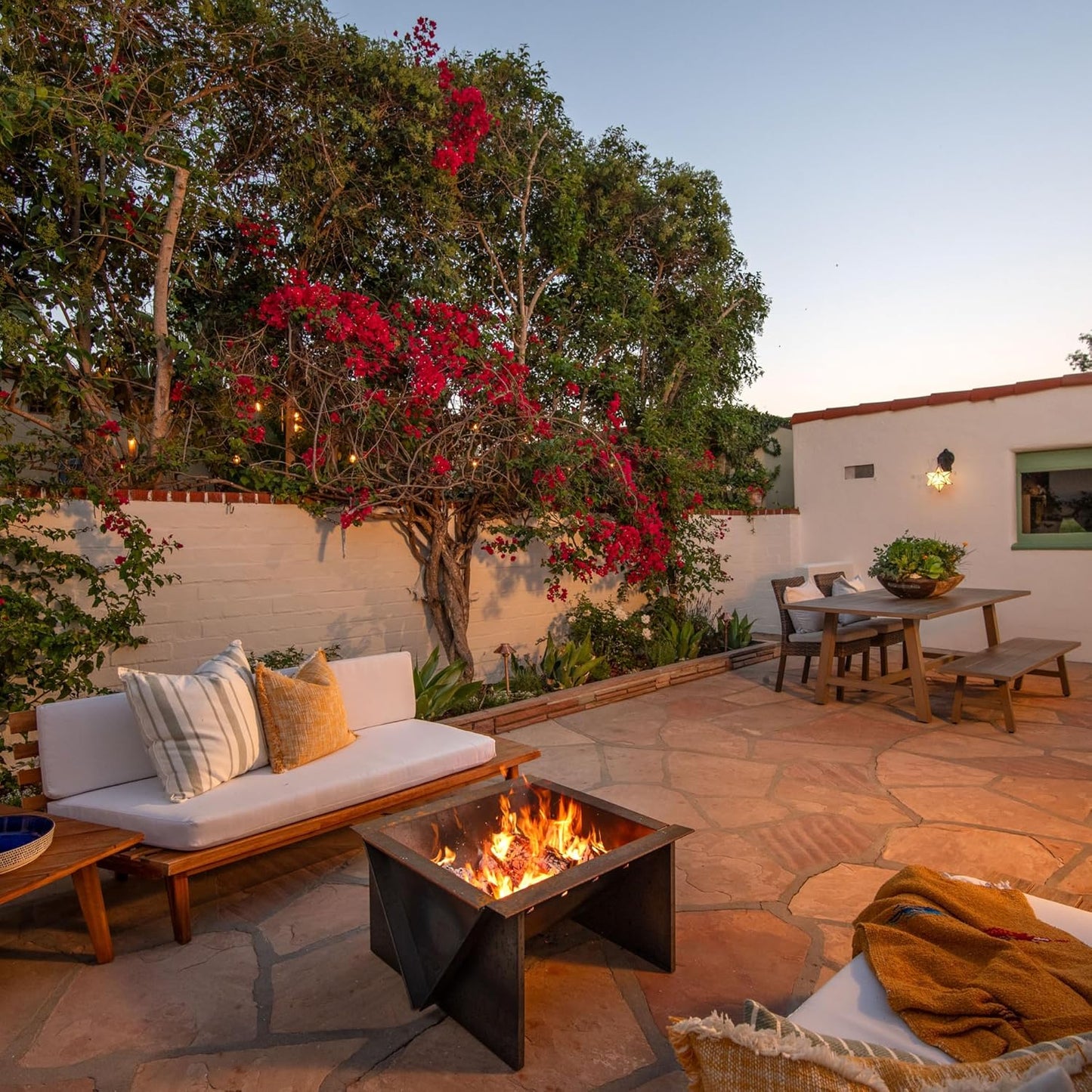 Edge Right - Modular Steel Fire Pit - 29.5-inch x 32.5-inch