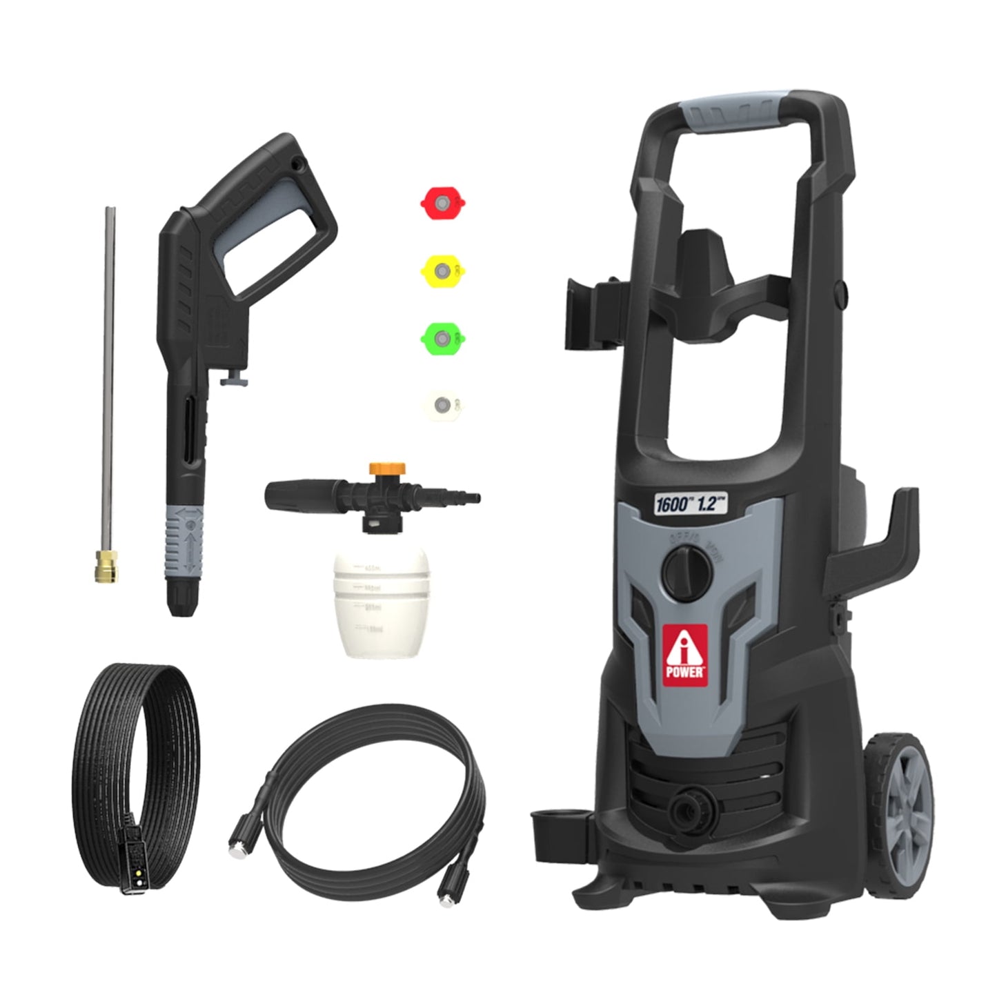 A-iPower 1800 PSI at 1.3 GPM Electric Powered Pressure Washer