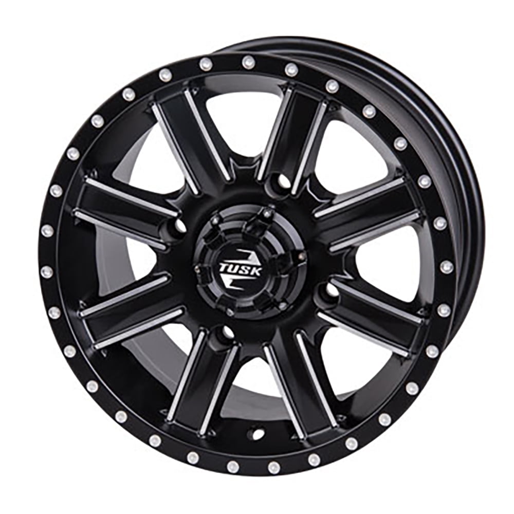 Cascade Wheel 14x7 4.0 + 3.0 Machined/Black 4/137 Compatible With Tracker SVX 1000 2020