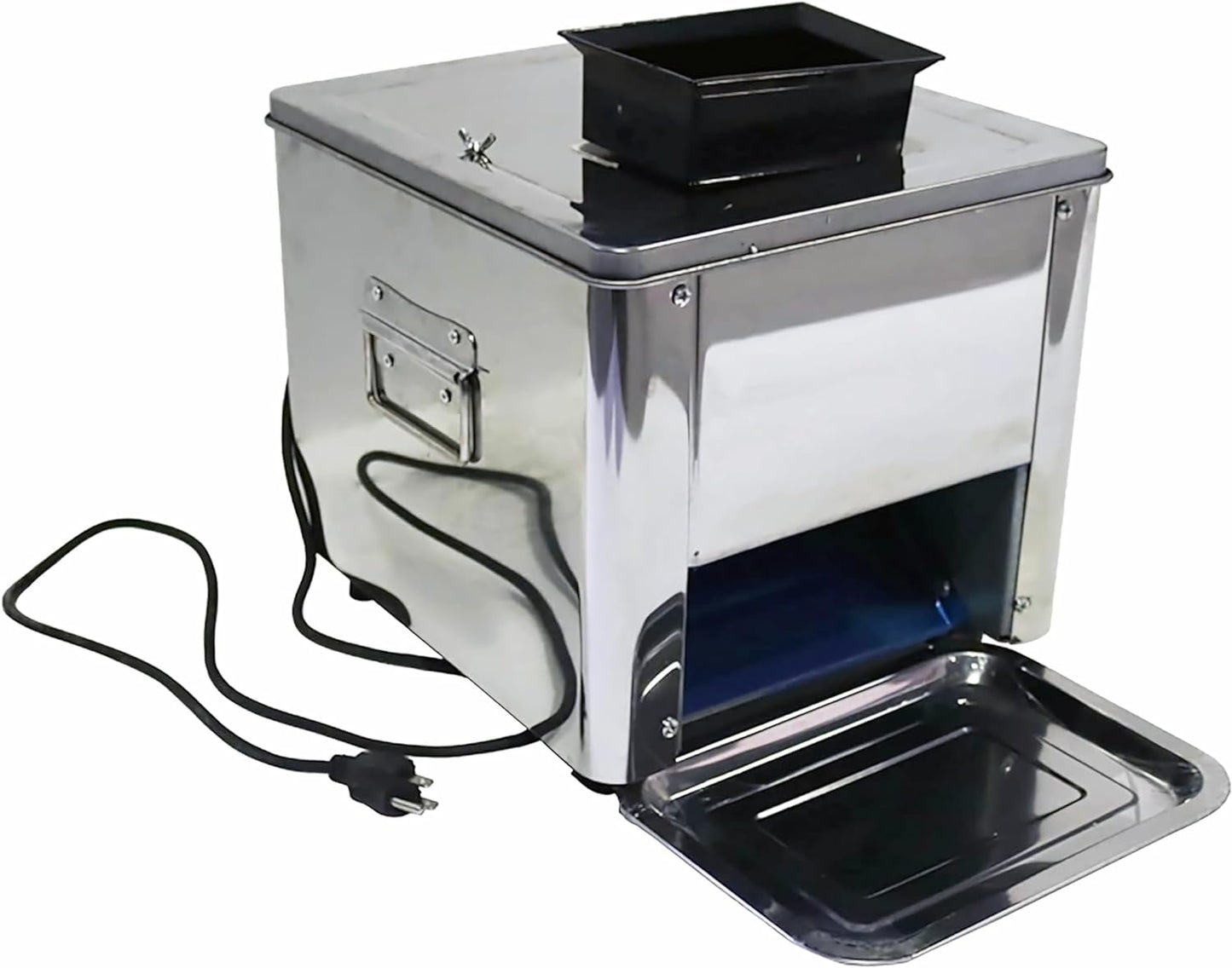 Commercial Fresh Meat Slicer Cutter Beef Shredding Cutting Machine 10mm Blade