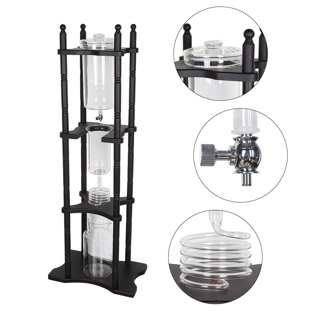 DENEST Iced Drip Coffee Maker Cold Coffee Brew Machine Iced Coffee Maker