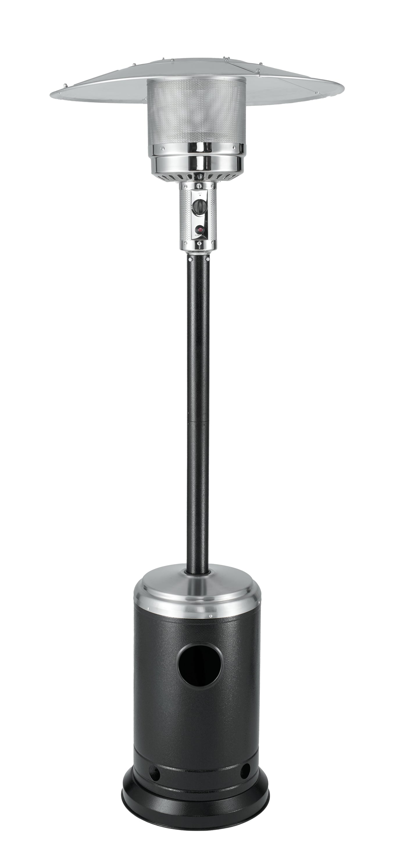 Onyx and Stainless Steel 48,000 BTU Propane Patio Heater
