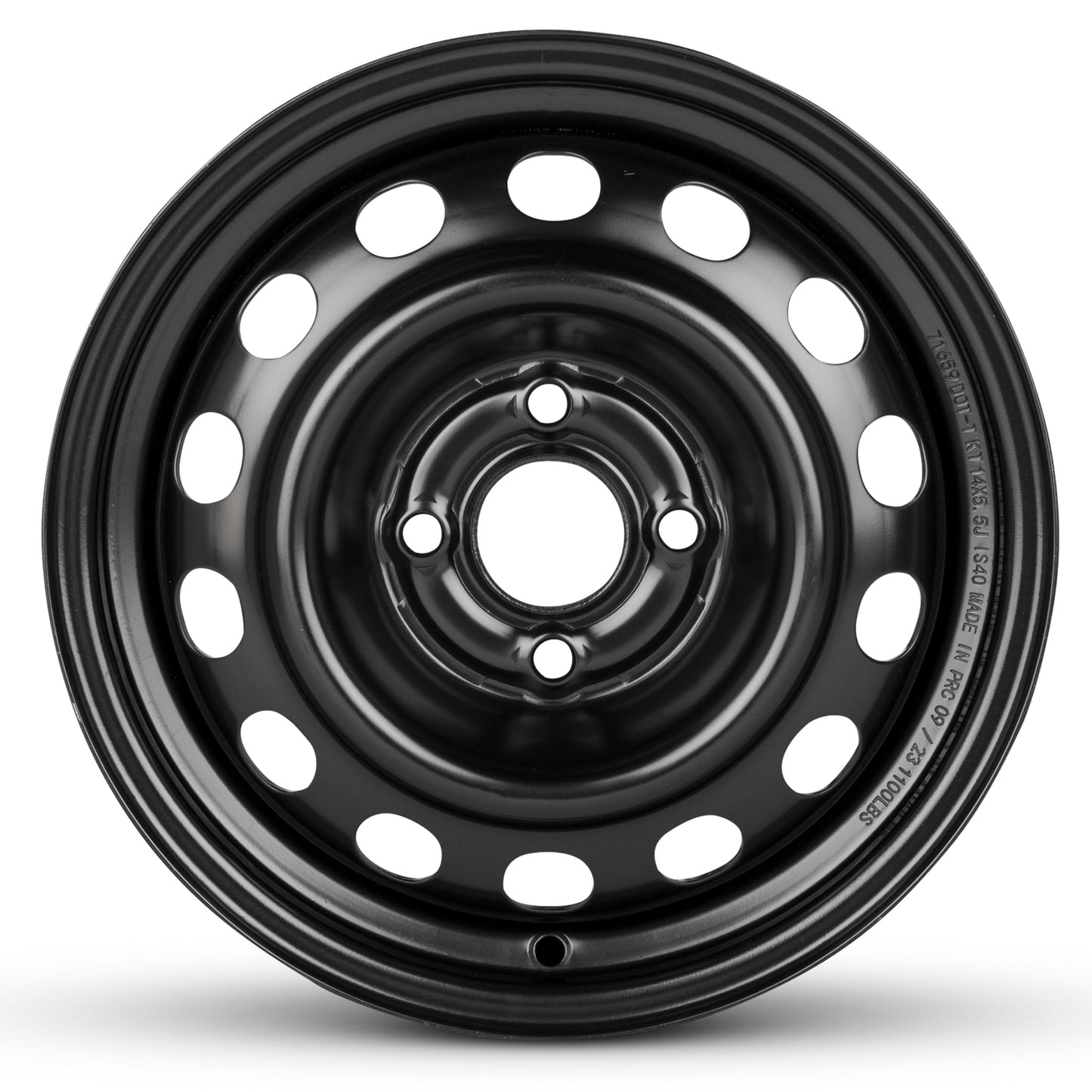 For 1994-2001 Acura Integra 14 Inch Painted Black Rim - OE Direct Replacement - Road Ready Car Wheel