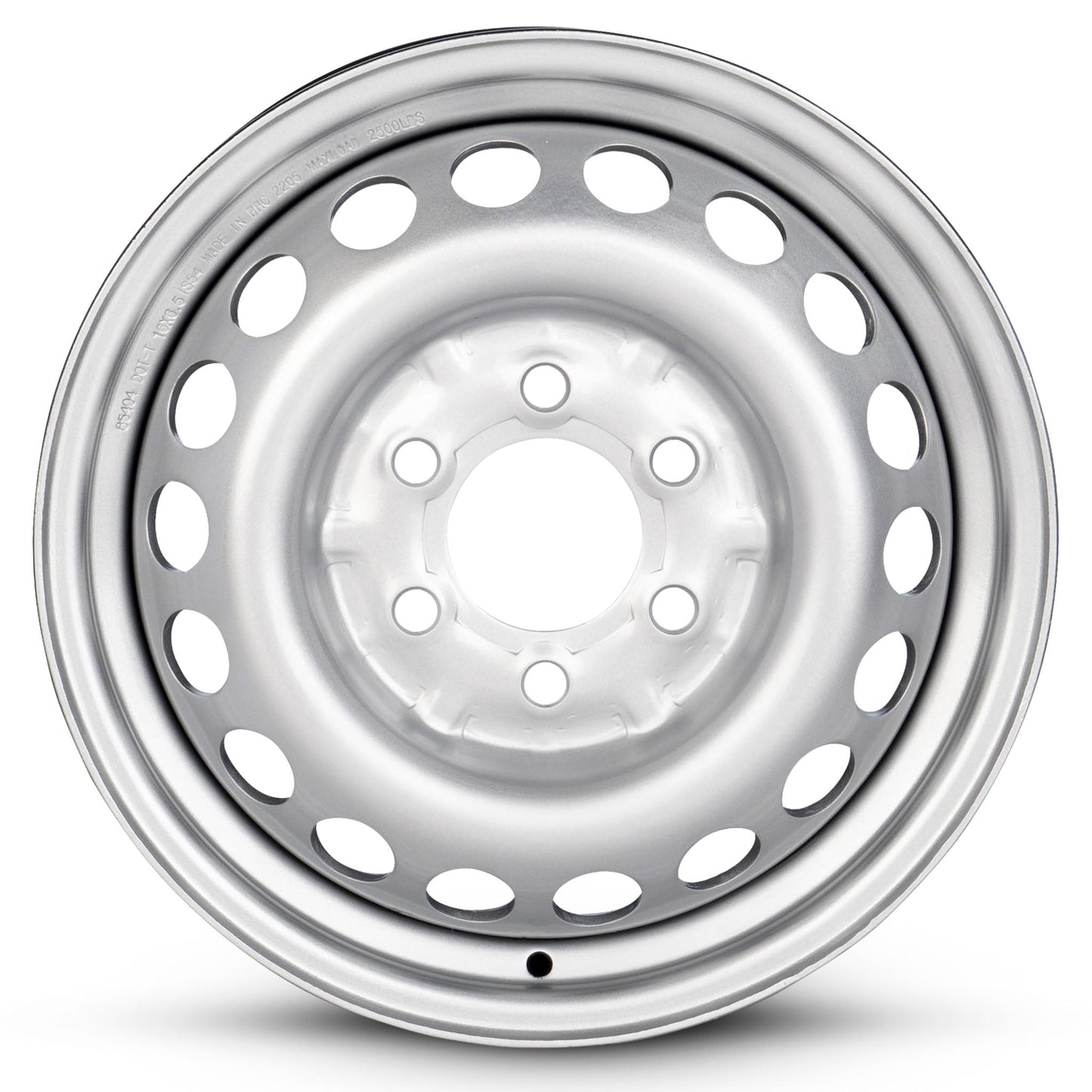 For 2010-2024 Mercedes-Benz Sprinter 2500 Van 16 Inch Painted Silver Rim - OE Direct Replacement - Road Ready Car Wheel