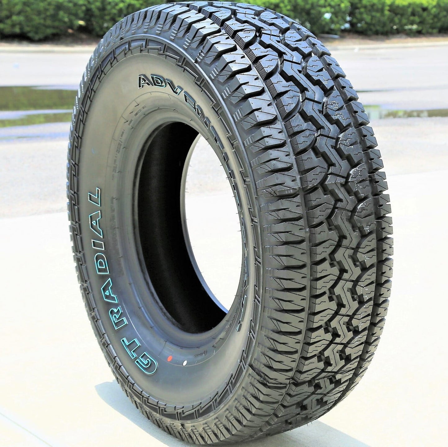 GT Radial Adventuro AT3 All Terrain LT265/75R16 123/120S E Light Truck Tire Fits: 1996-99 Chevrolet Tahoe Base, 2000-02 Dodge Ram 2500 Base