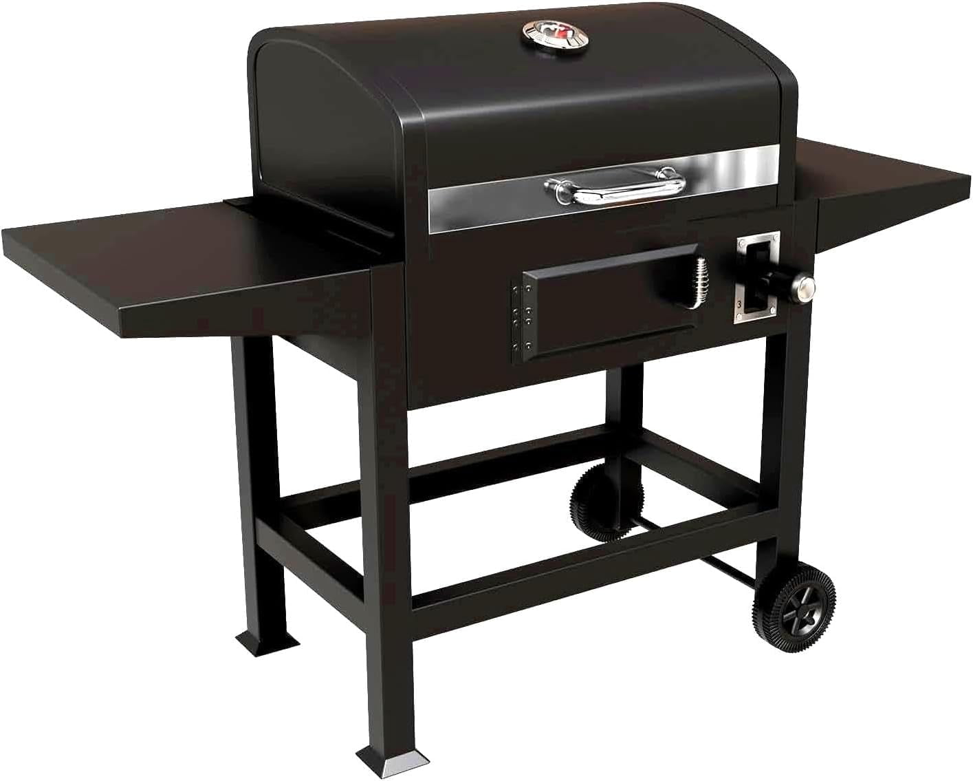 GasOne Charcoal Grill – 24-inch BBQ Charcoal Grill – Charcoal Smoker with Multiple Tier Heat Control