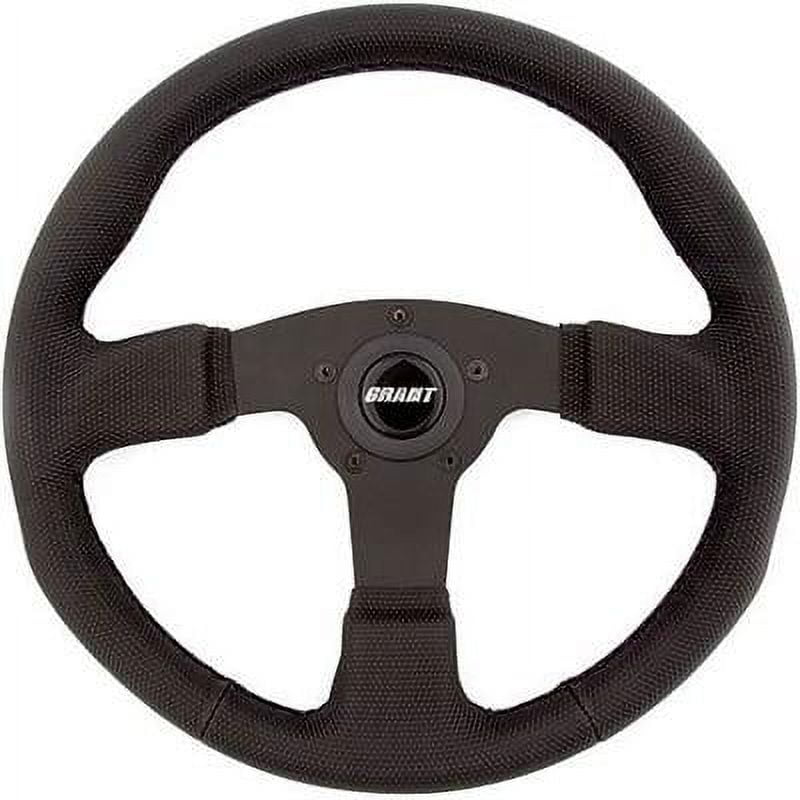 Grant 8511, Gripper Steering Wheel 13.5In Dia. 1In Dish Performance Racing