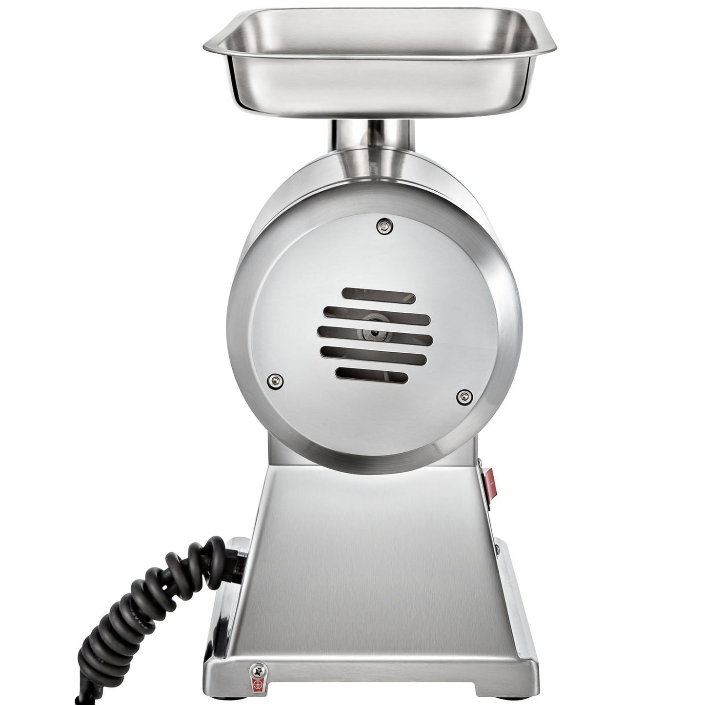 Heavy Duty 1100W Electric Meat Grinder, 550LB/h Commercial Grade Stainless Steel Mincer with 2 Blades, Grinding Plates & Stuffing Tubes, 220 RPM