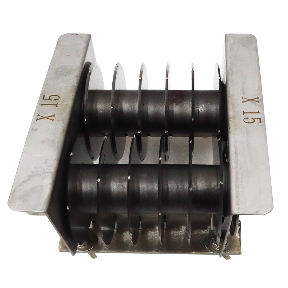 INTBUYING 15mm Blade for QX/QSJ-T Commercial Electric Meat Cutting Machine Slicer Cutter Machine Body