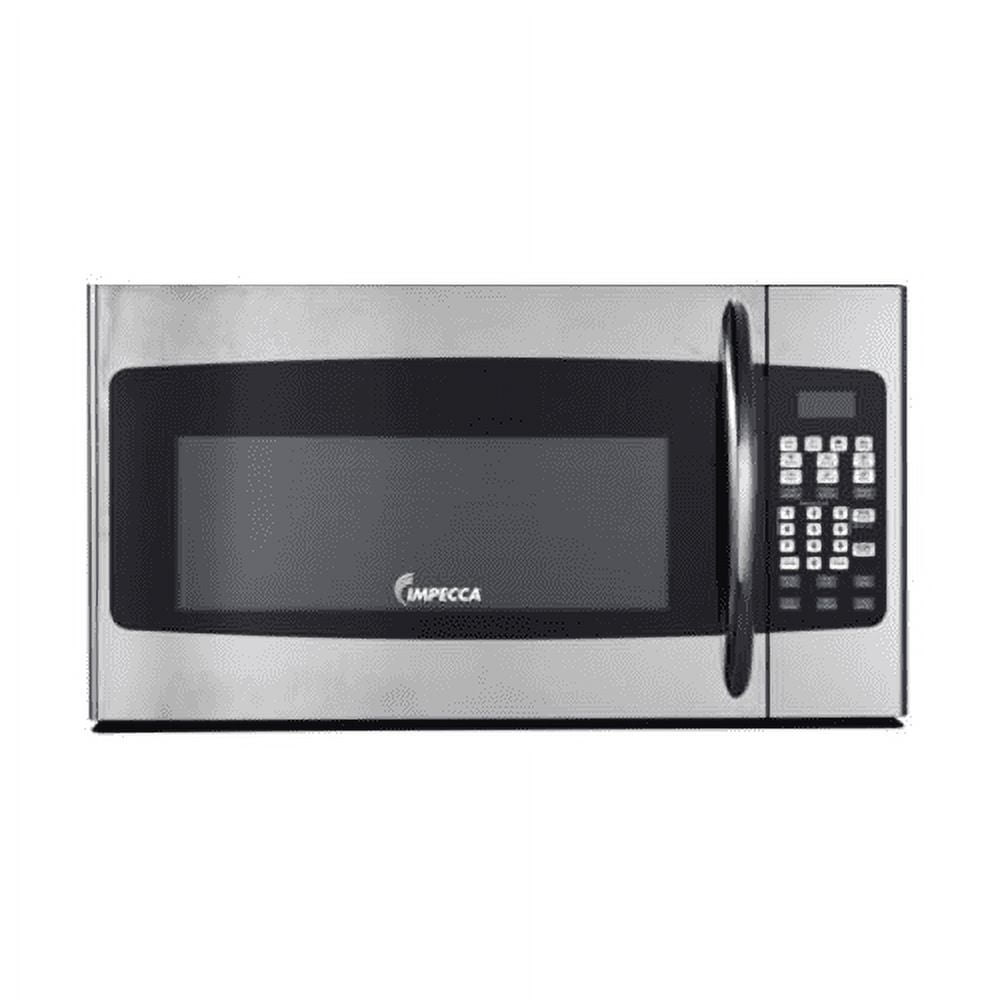 Impecca OM-1600ST 30 Over the Range Microwave with 1.6 cu. ft. Capacity 1000 Watts Cooking Power 300 CFM and Child Lock in