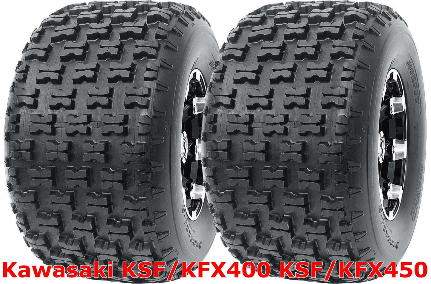 Kawasaki KSF/KFX400 KSF/KFX450 Set 2 Rear 20x10-9 20x10x9 Sport ATV Tires