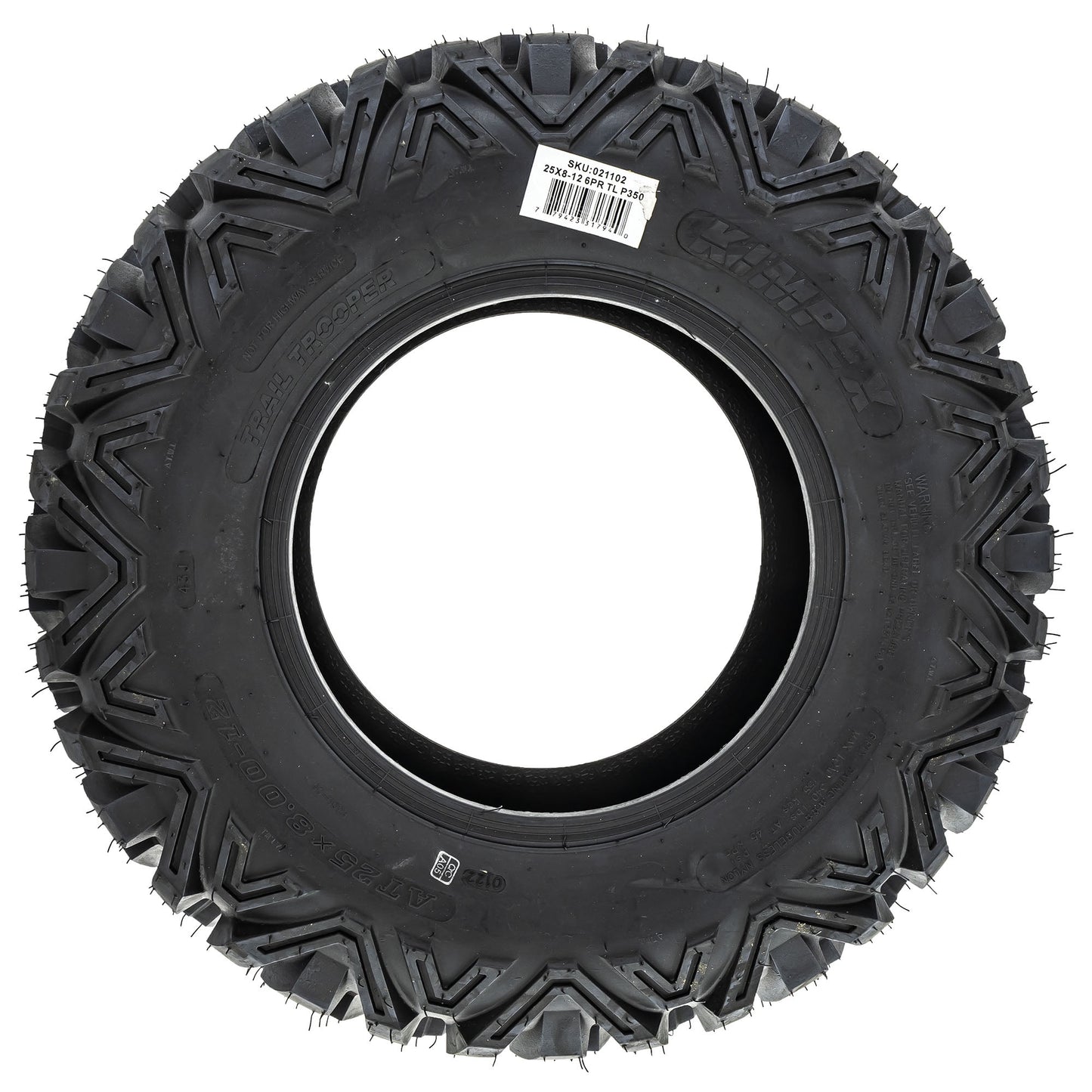 Kimpex 021102 Front Trail Trooper Tire Bias 25X8-12 Alterra 450 500 550 570 600 700