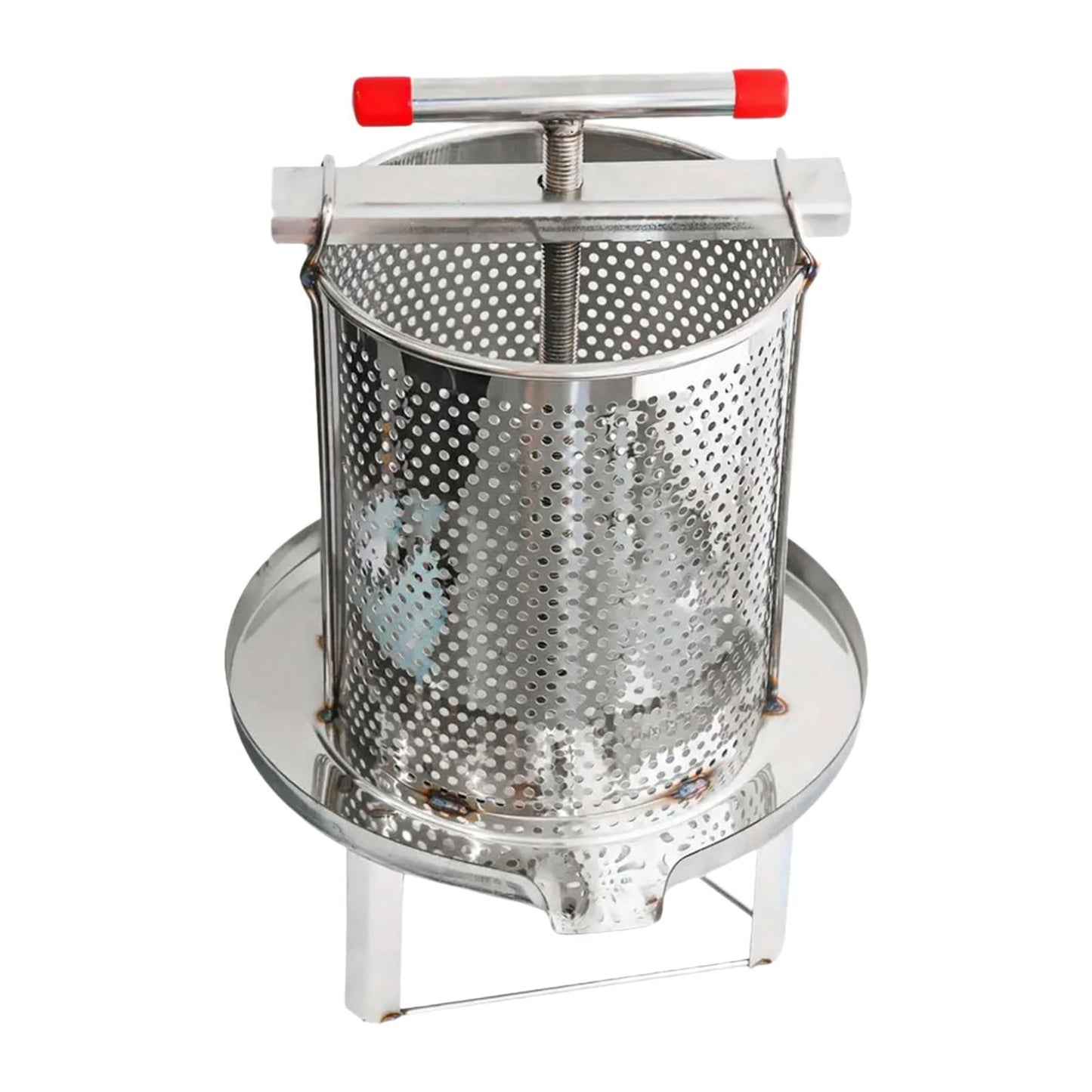 LOVIVER Honey Press Machine Manual Juicer Lightweight Beekeeping Supplies Portable Dumpling Filling Press Honey Extractor for Parties B