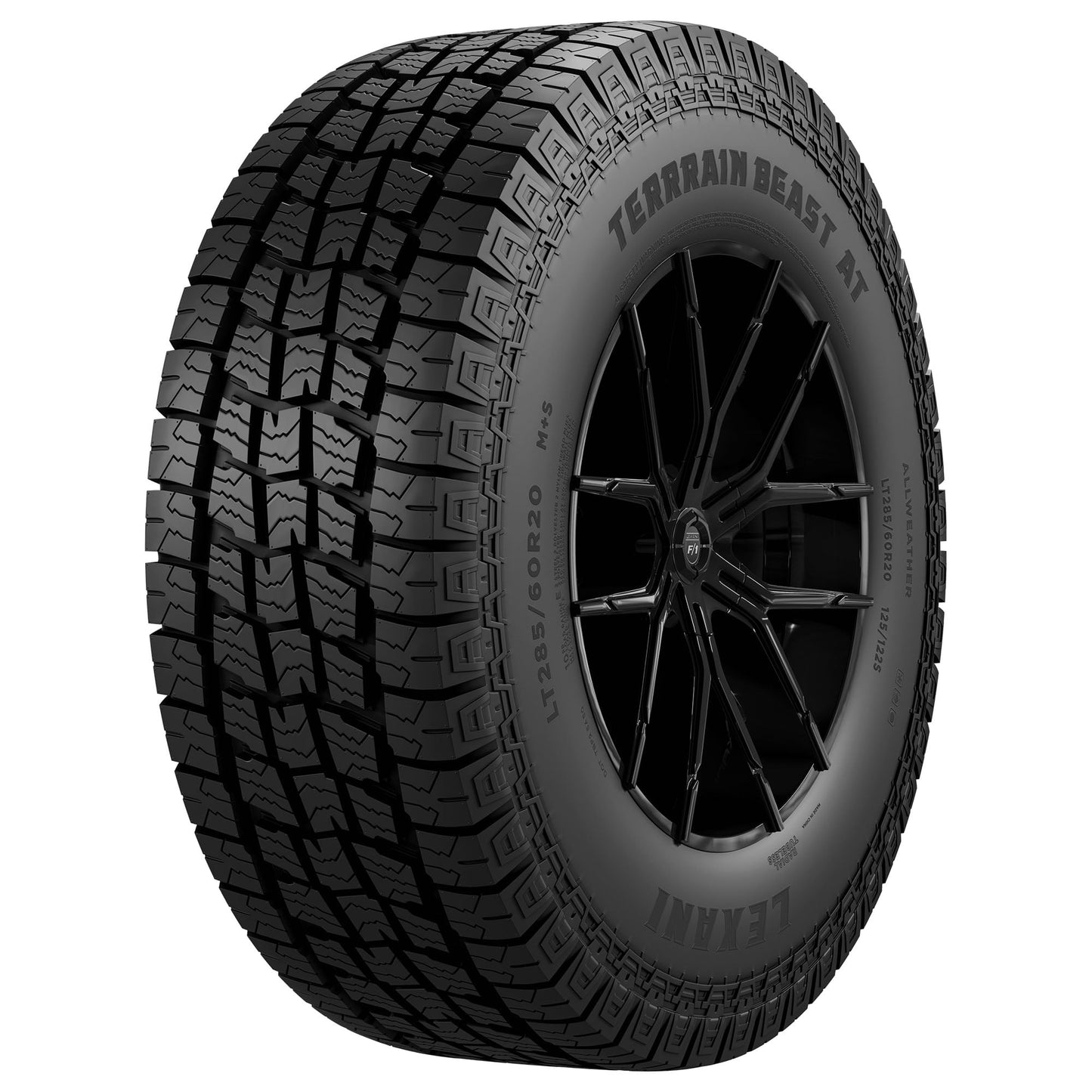 Lexani Terrain Beast AT All Terrain 215/75R15 100T Light Truck Tire
