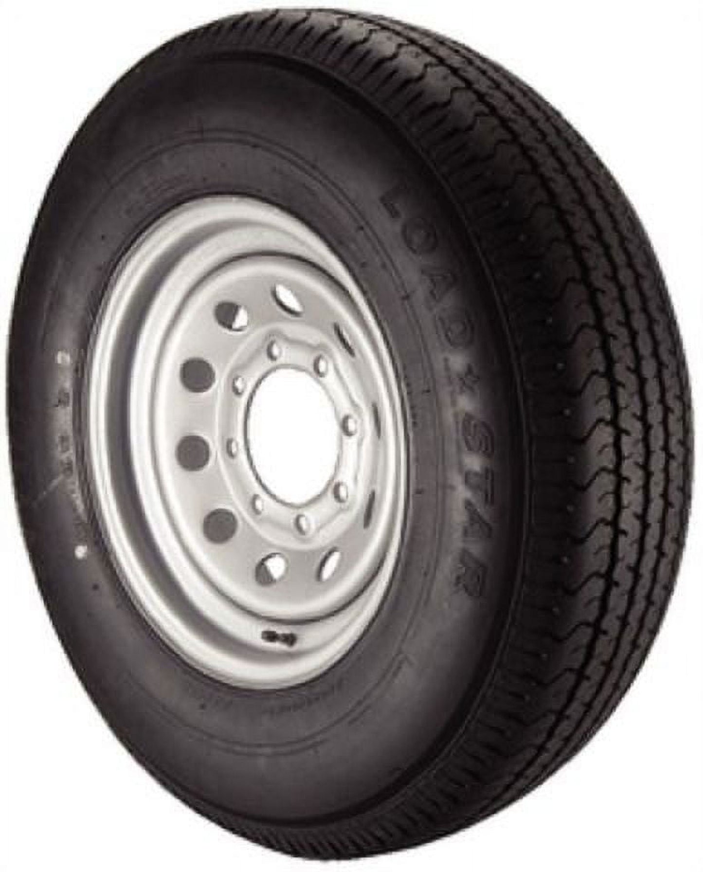 Loadstar 30833 Tire and Wheel Assembly 12" Bias 530-12, Load C, 5-Hole, Spoke Galvanized