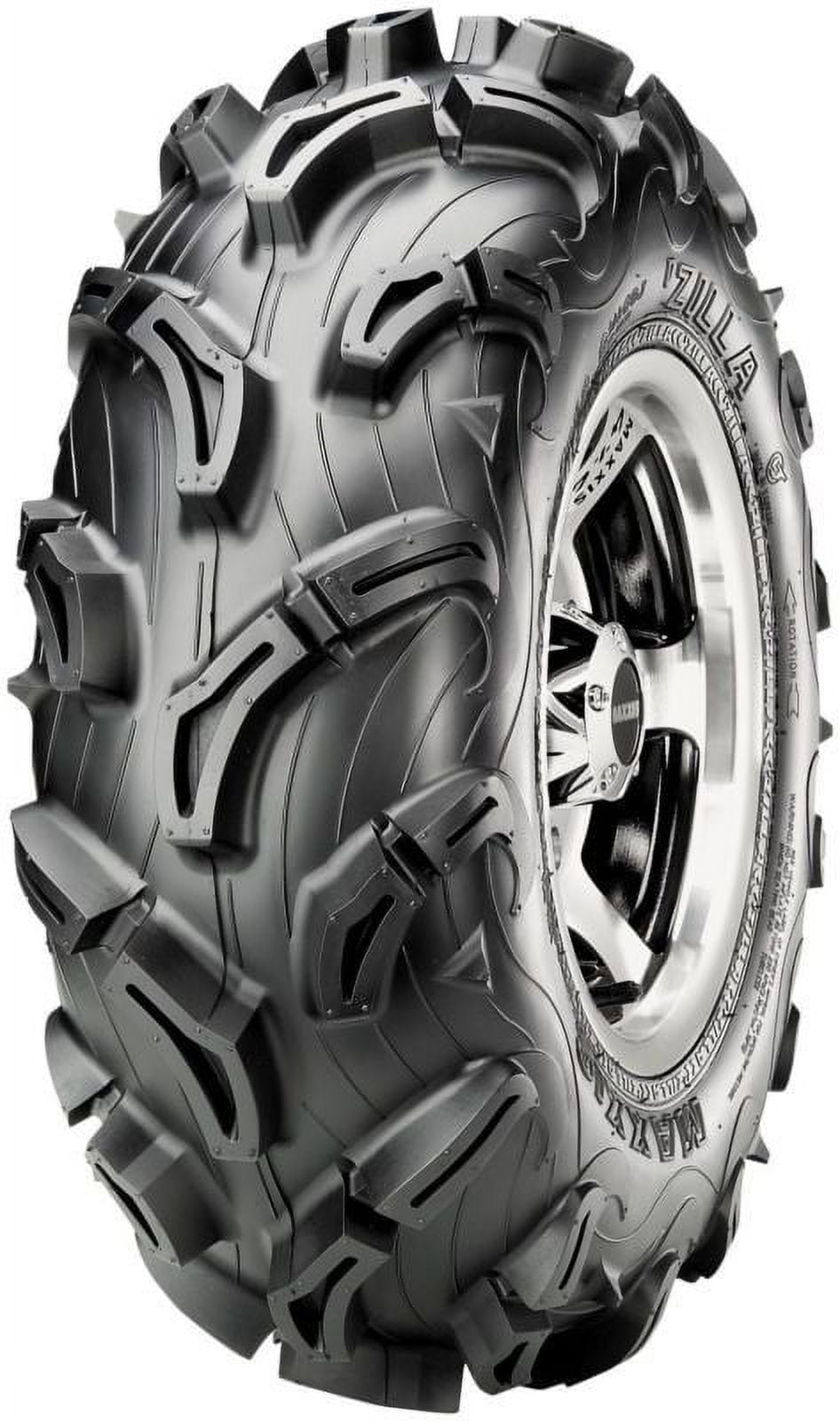 MU01 Zilla Tire - Front - 23x8x12, Position: Front, Tire Size: 23x8x12, Rim Size: 12, Tire Ply: 6, Tire Type: ATV/UTV, Tire Construction: Bias, Tire Application: Mud/Snow