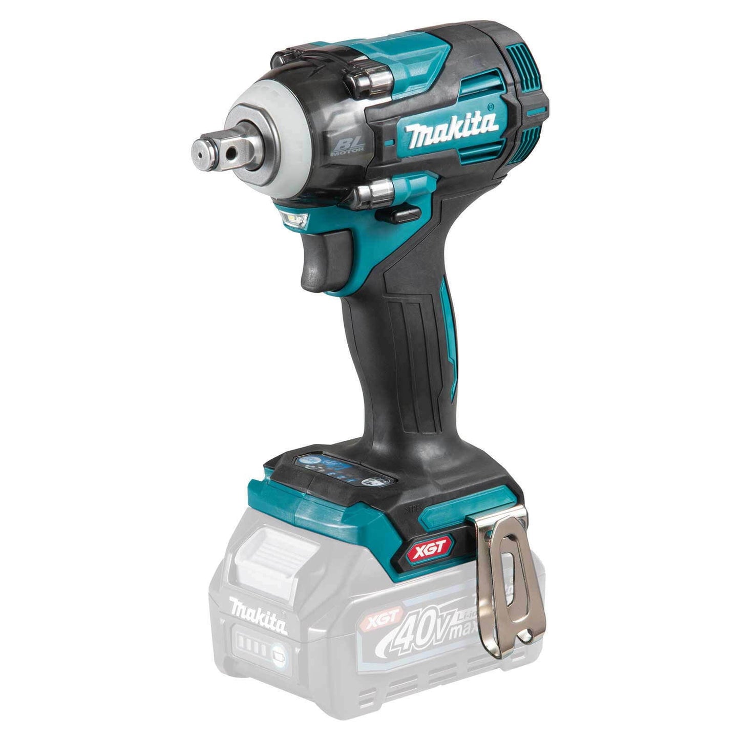 Makita TW004G 40V 1/2″ Cordless Impact Wrench Brushless Motor Extreme Protection Technology Torque 650N.M (Bare Tool)
