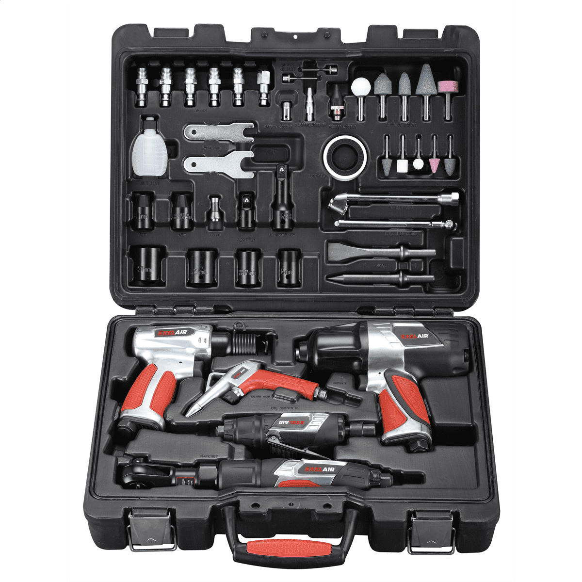 Milton Industries Exelair Professional Air Tool 44-Piece Kit