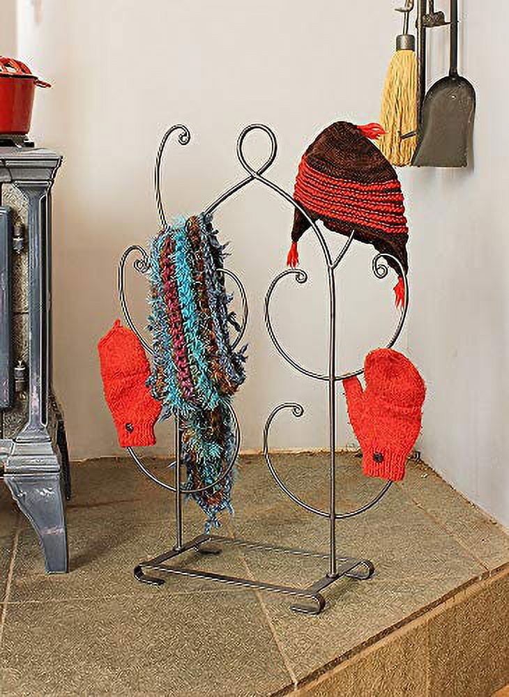Mitten/Hat Drying Rack Tree, Graphite