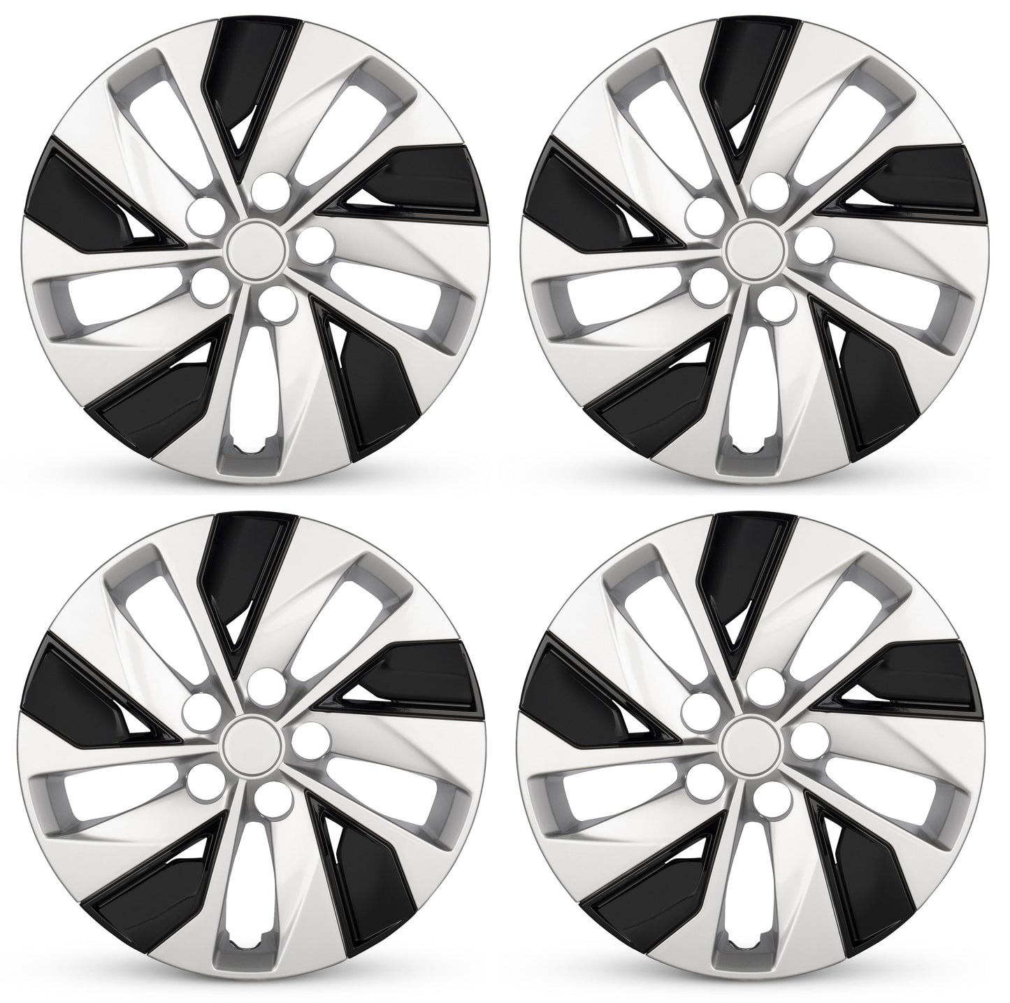 New 16 Inch Hubcaps For 2019-2021 Nissan Altima - Set of 4 Silver - Wheel Covers