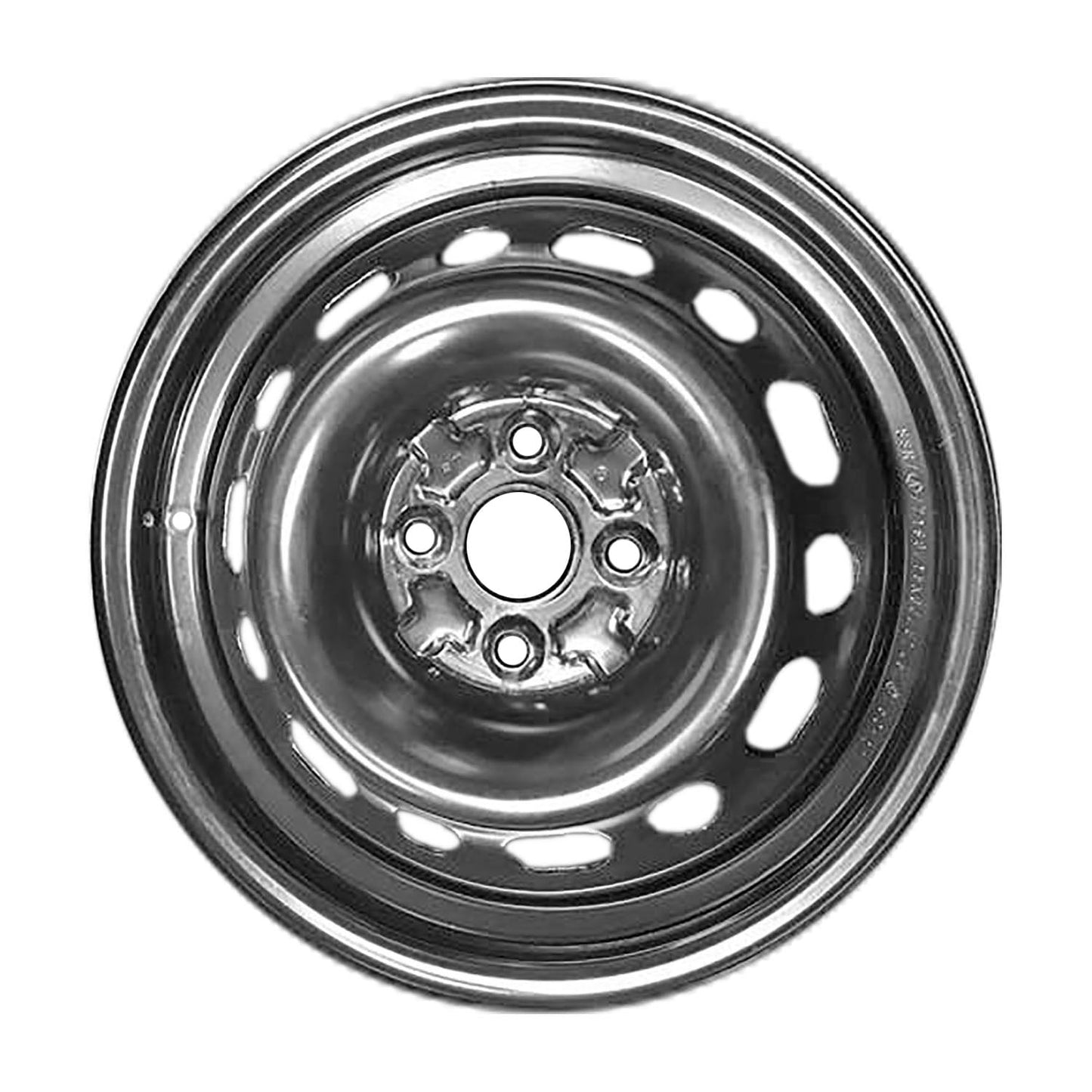New Aftermarket Painted Black Steel Wheel 15 x 6 14 Hole Style fits 2006-2009 Mazda 3