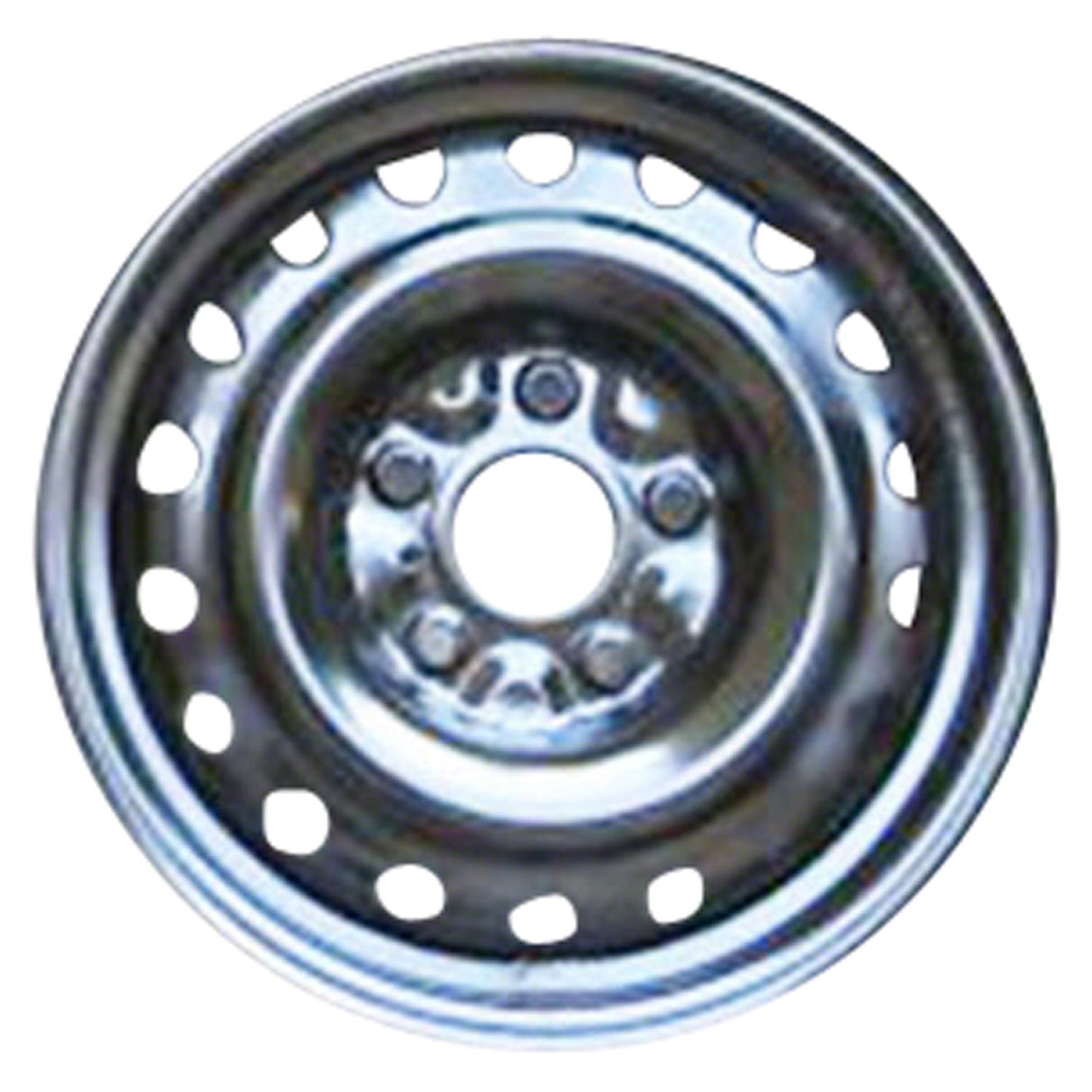 New Aftermarket Painted Black Steel Wheel 16 x 6.5 04721860AA 18 Hole Style fits 2008-2010 Chrysler Town & Country
