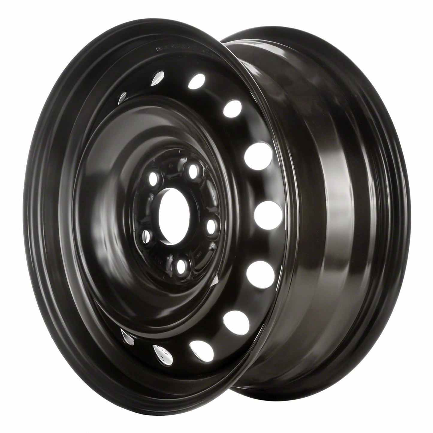 New Aftermarket Painted Black Steel Wheel 16 x 6.5 42700SNAA01 fits 2006-2011 Honda Civic