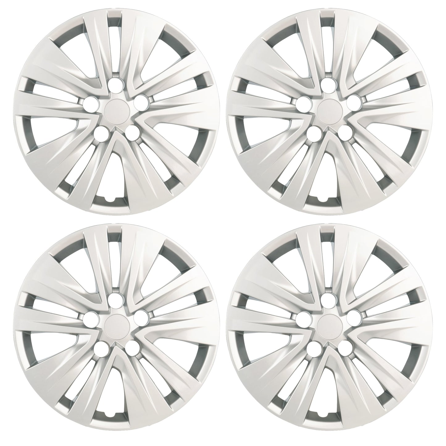 New Hubcaps For 2020-2022 Nissan Sentra - Set of 4 Silver - Wheel Covers