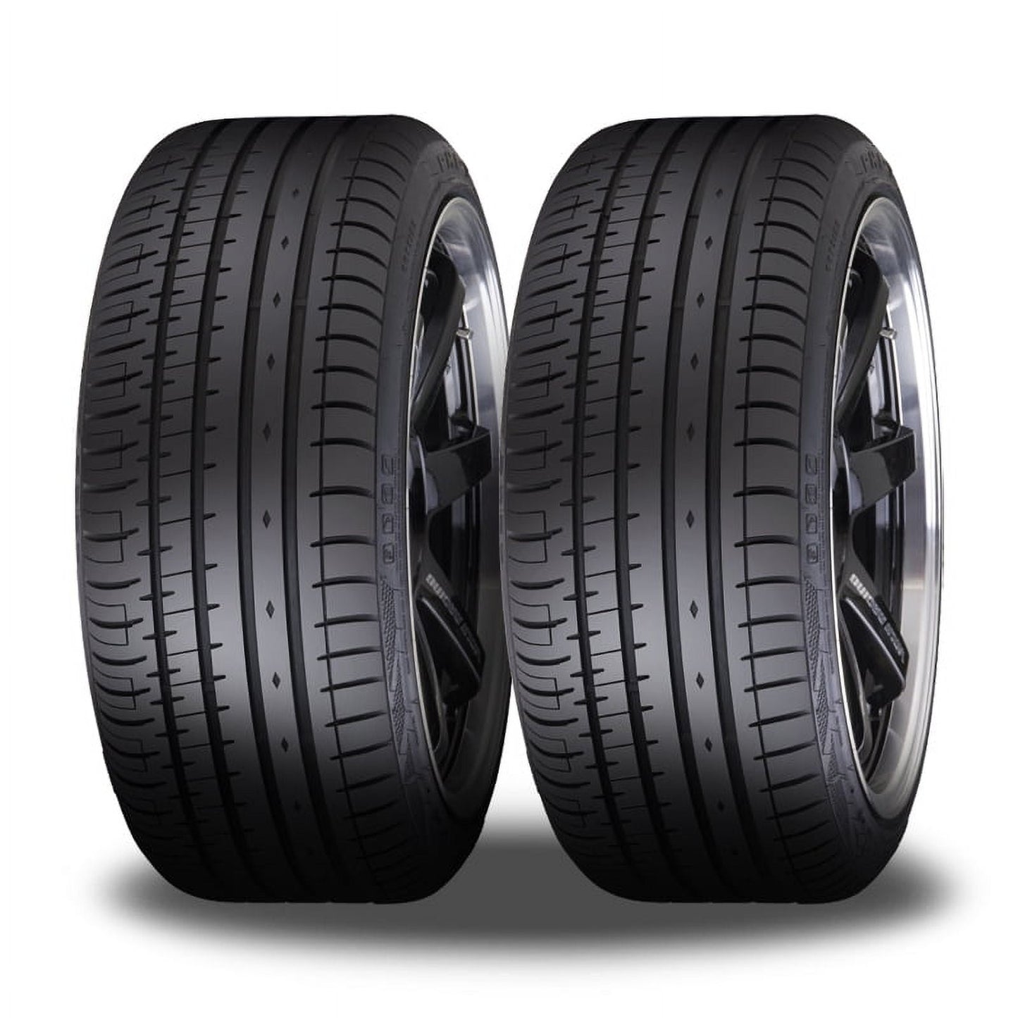Pair of 2 Accelera PHI-R 225/50R16 96W All Season Ultra High Performance UHP Race Tires 1200035738 / 225/50/16 / 2255016 Fits: 2003-04 Pontiac Grand Am SE2, 1999-2002 BMW Z3 Coupe